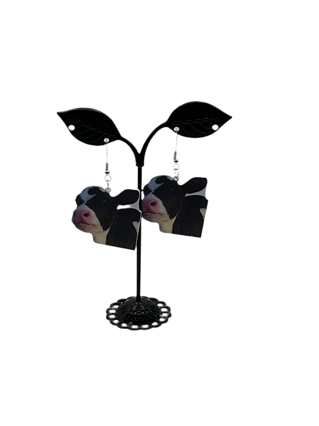 Cow earrings