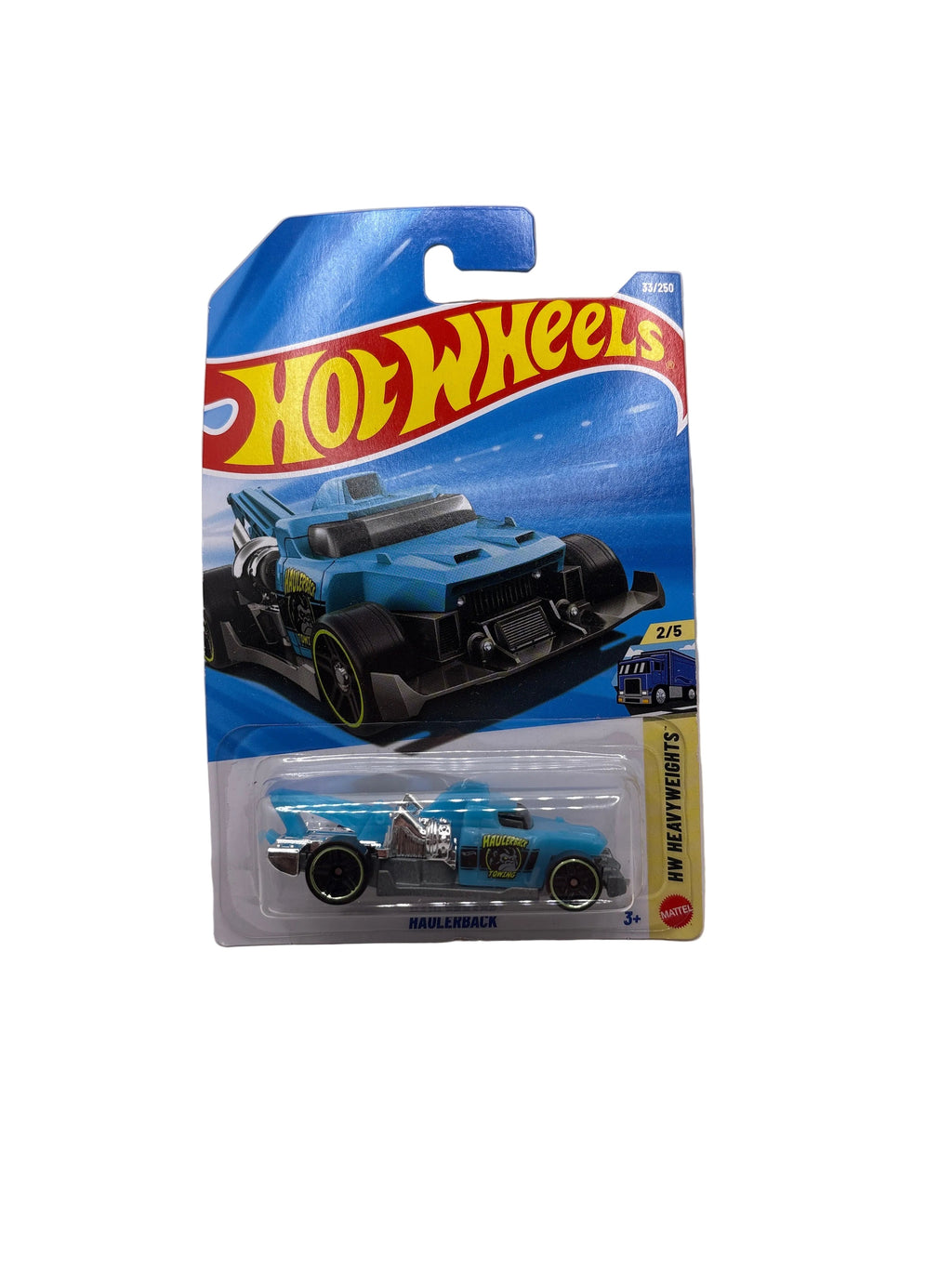 Hot Wheels Haulerback Diecast blue