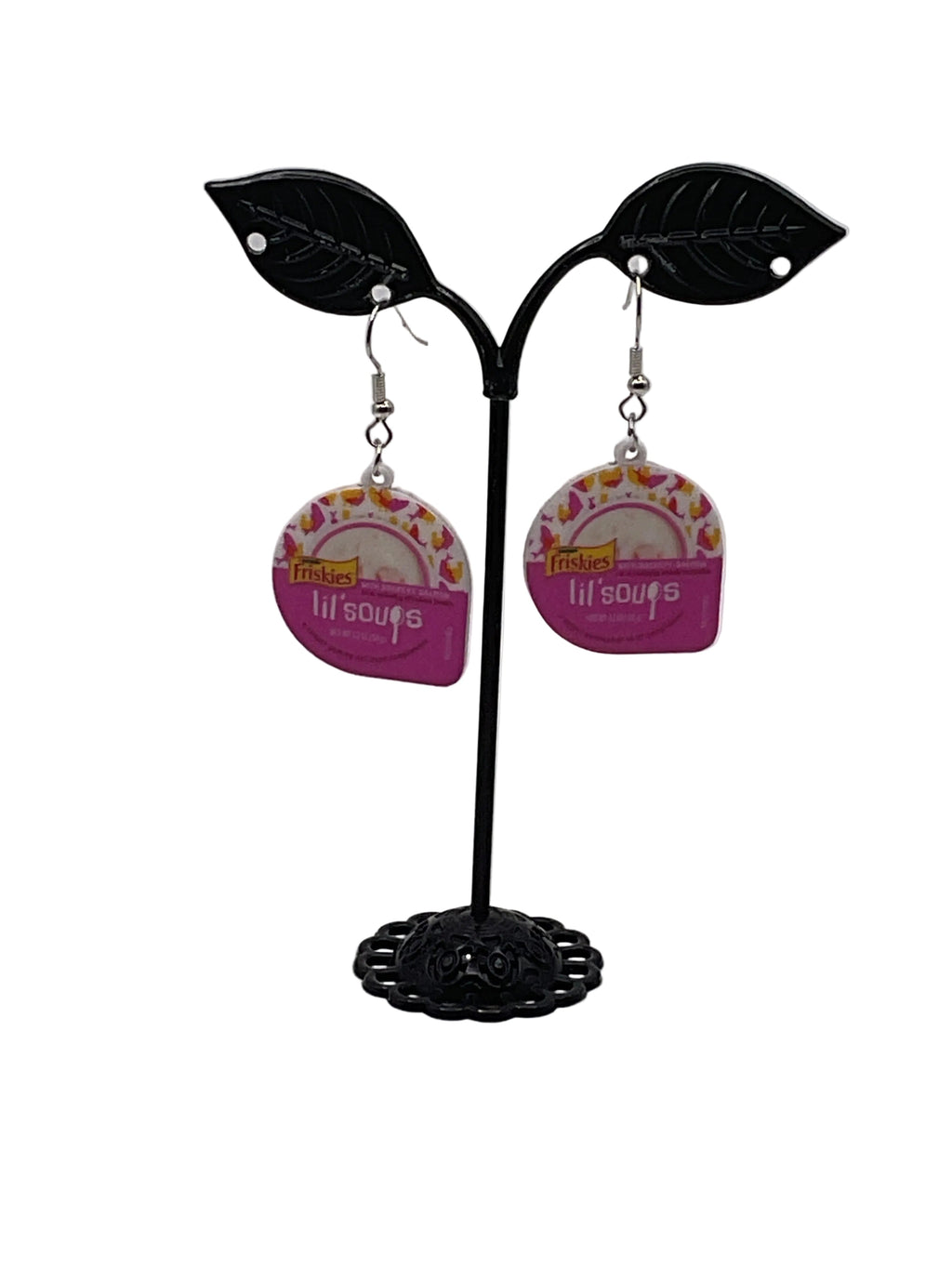 Cat Food  Earrings