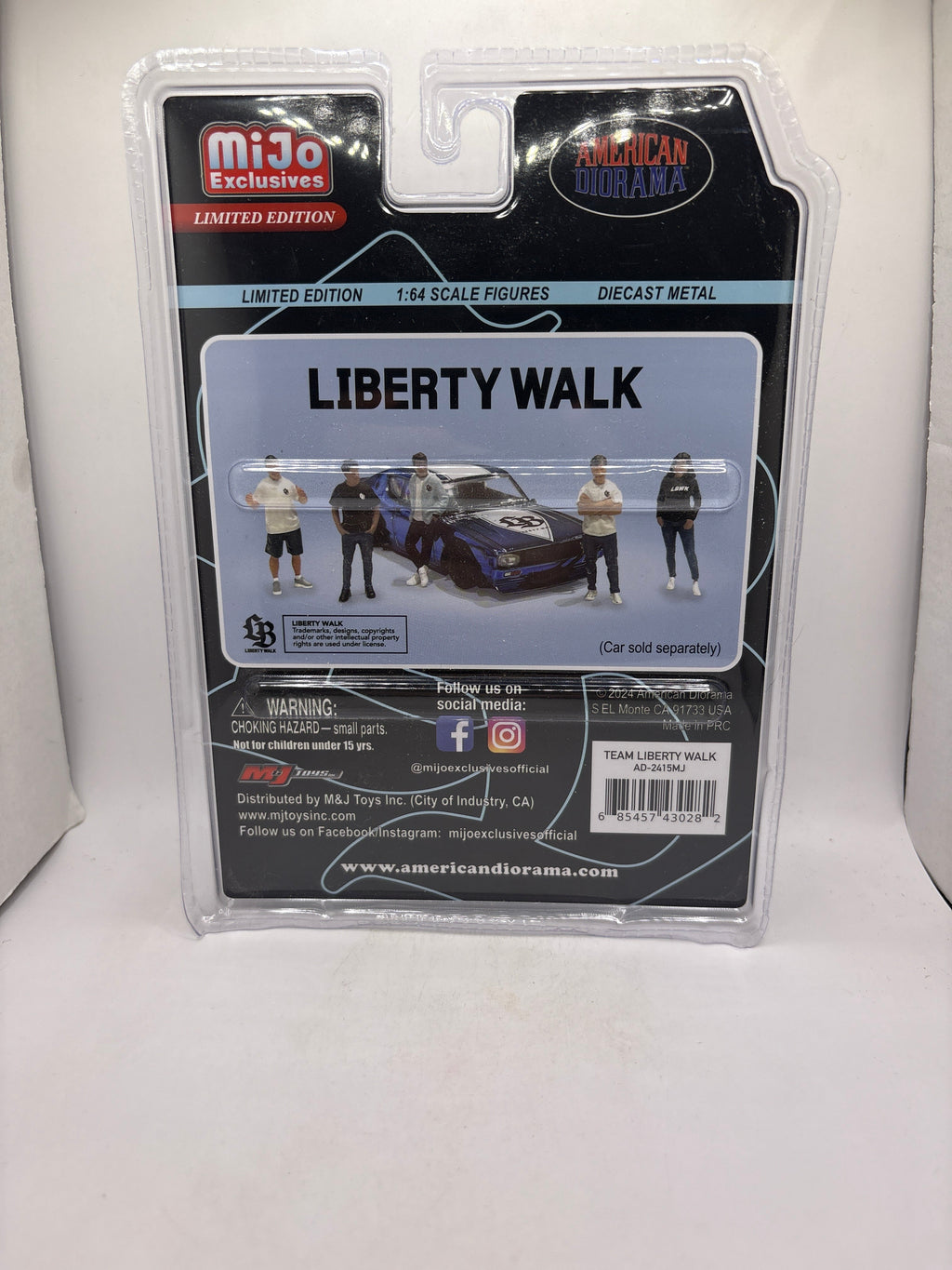 American Diorama Liberty Walk Diecast multi color