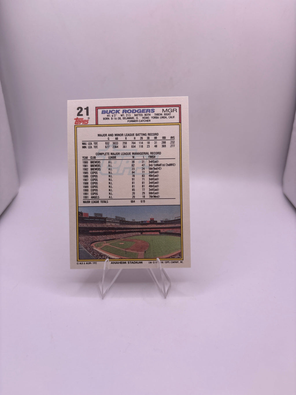 Topps Buck Rodgers