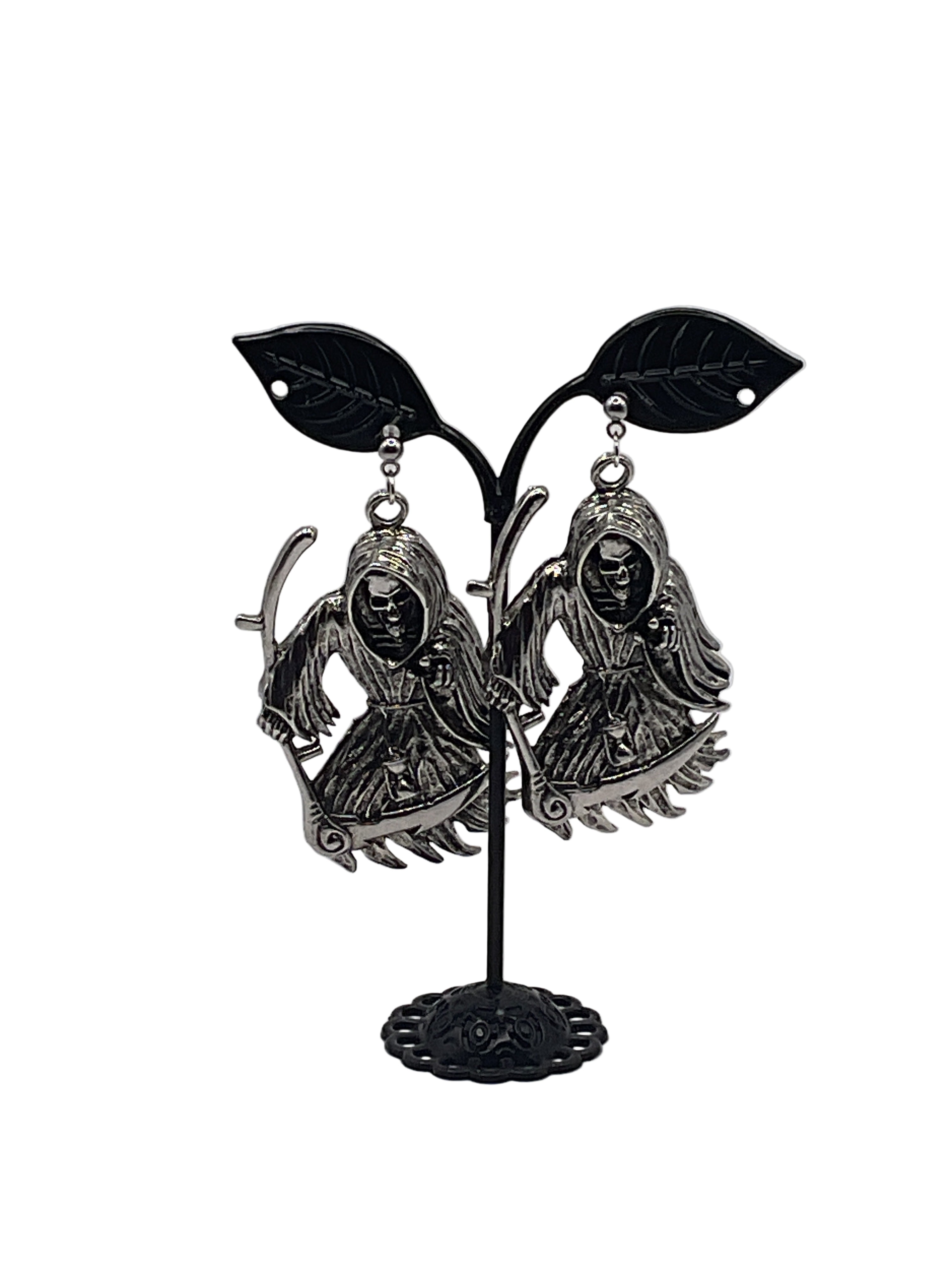 Death earrings