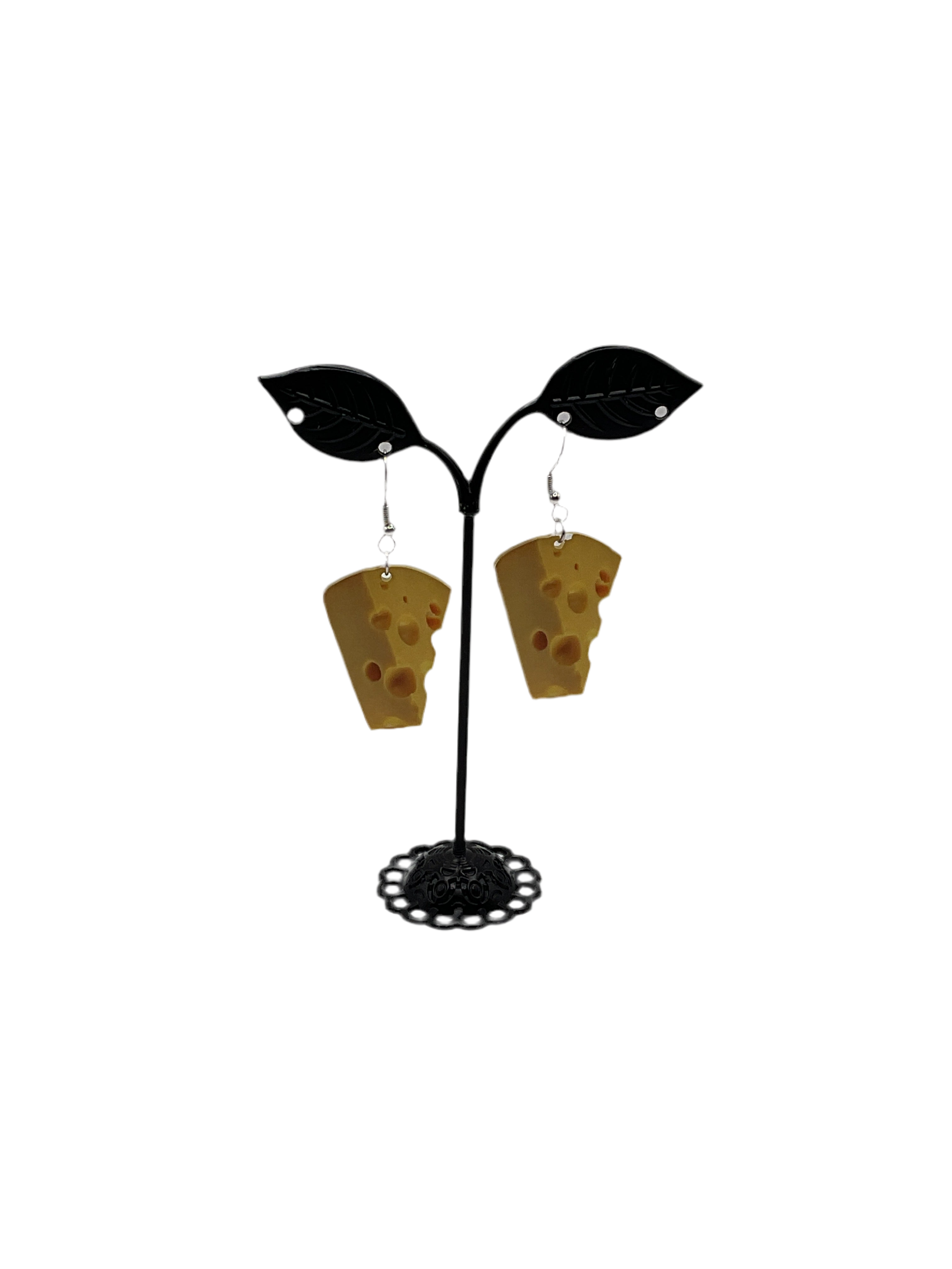Swiss Cheese Earrings