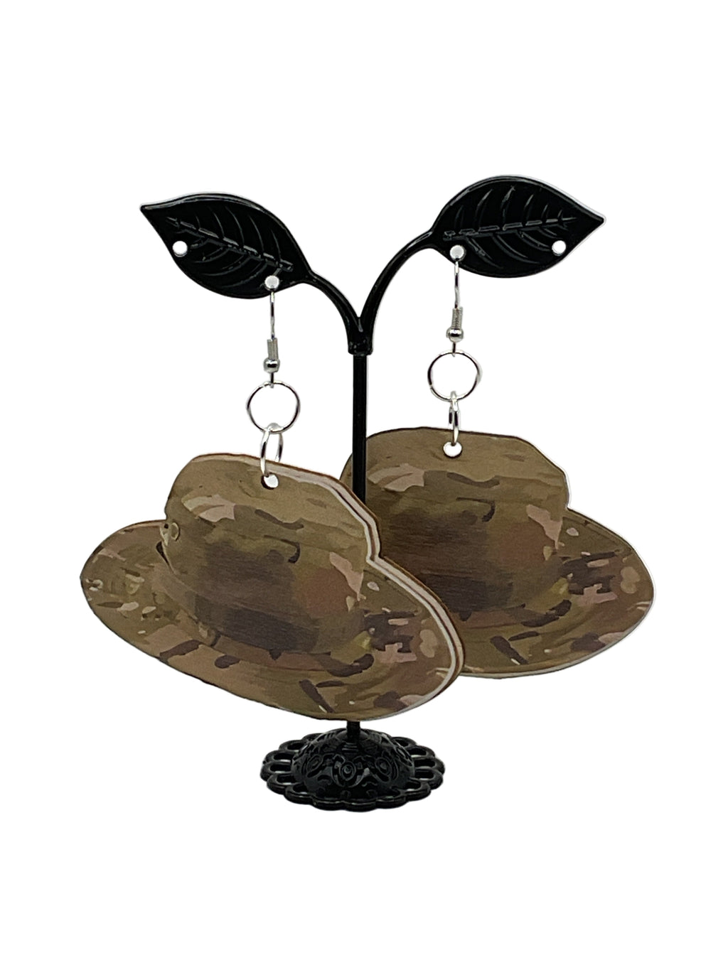 Military Gear Earrings
