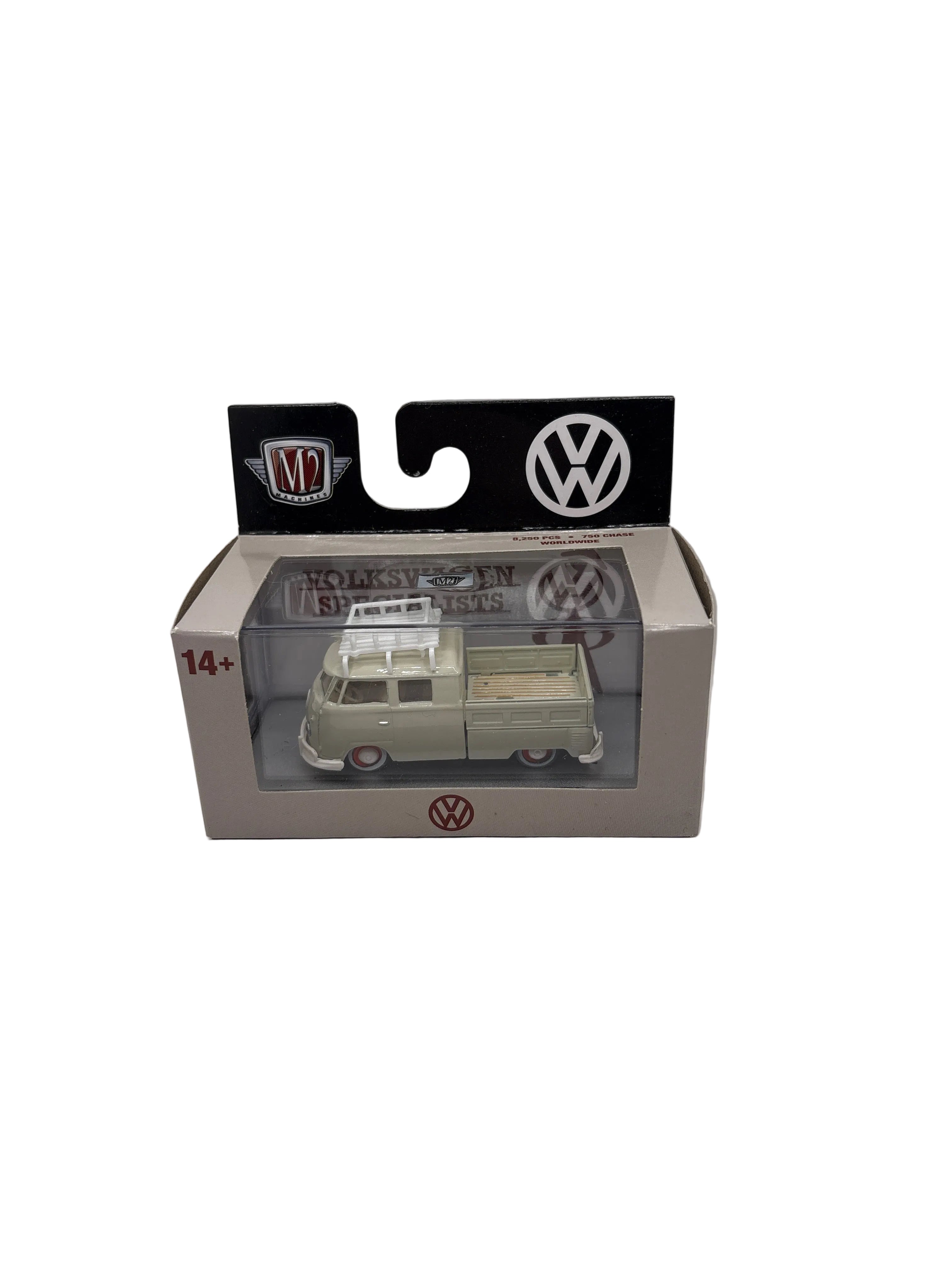 M2 1959 VW Double Cab Truck USA Model Diecast