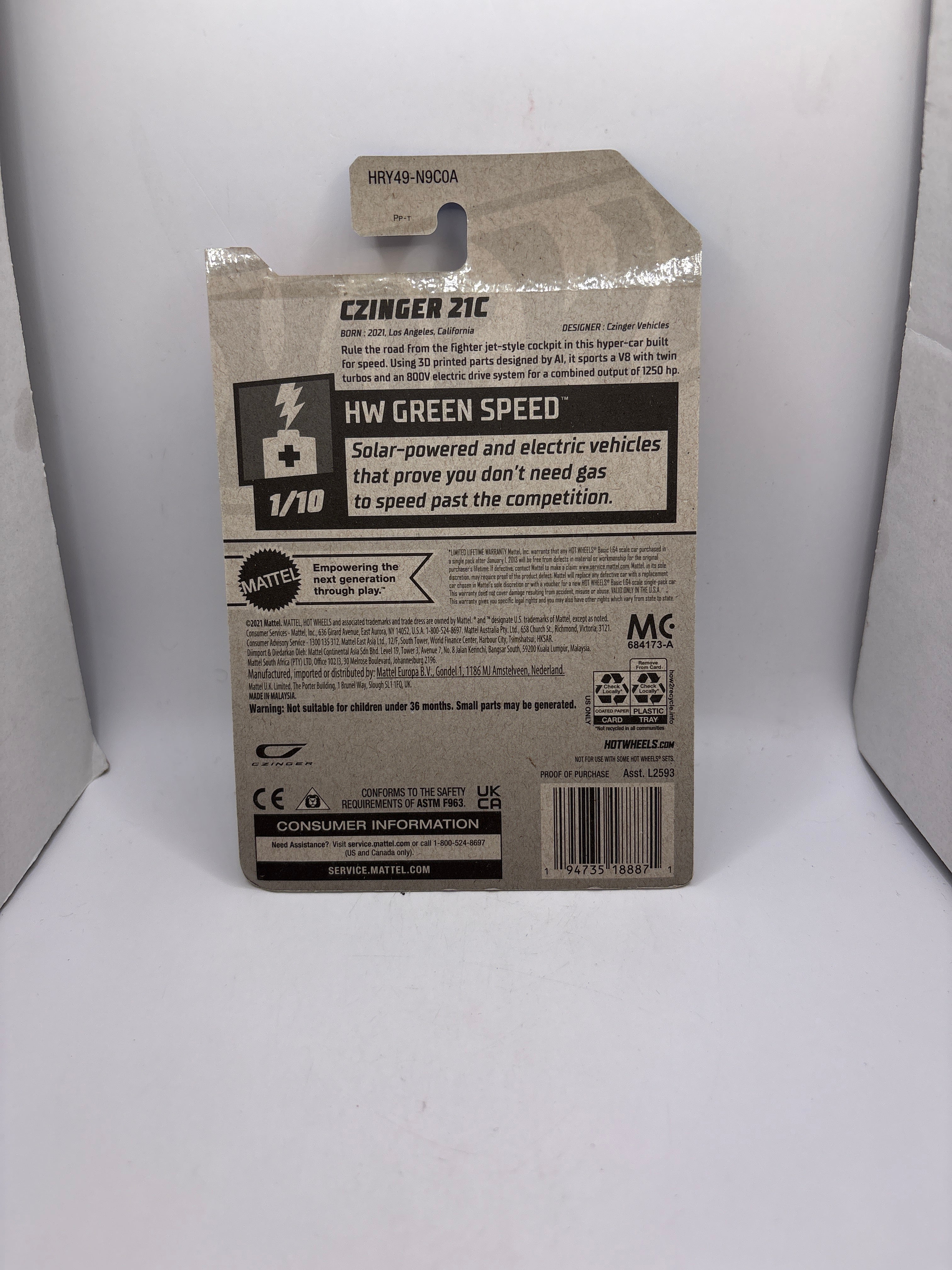 Hot Wheels Czinger 21C Diecast