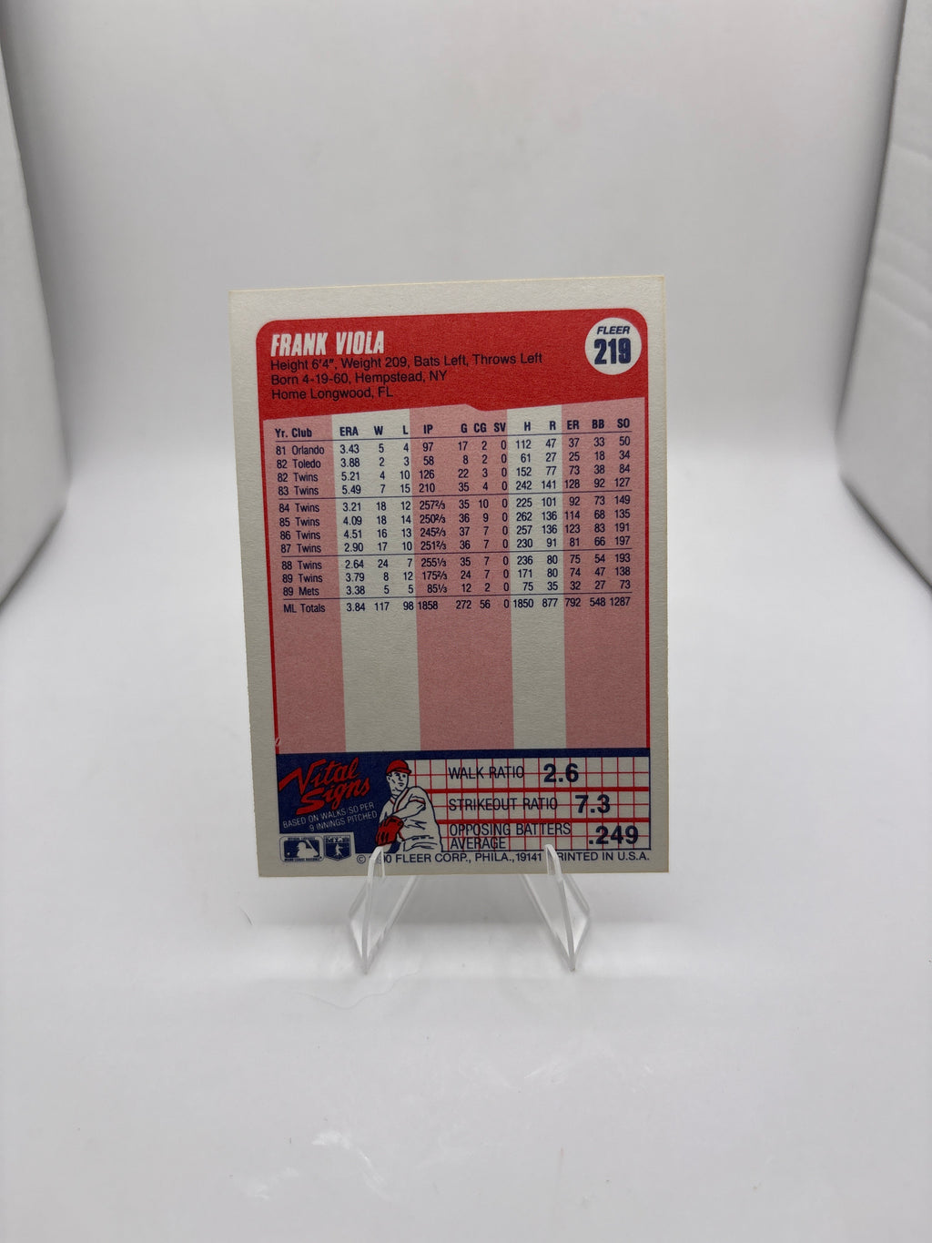 Fleer Frank Viola