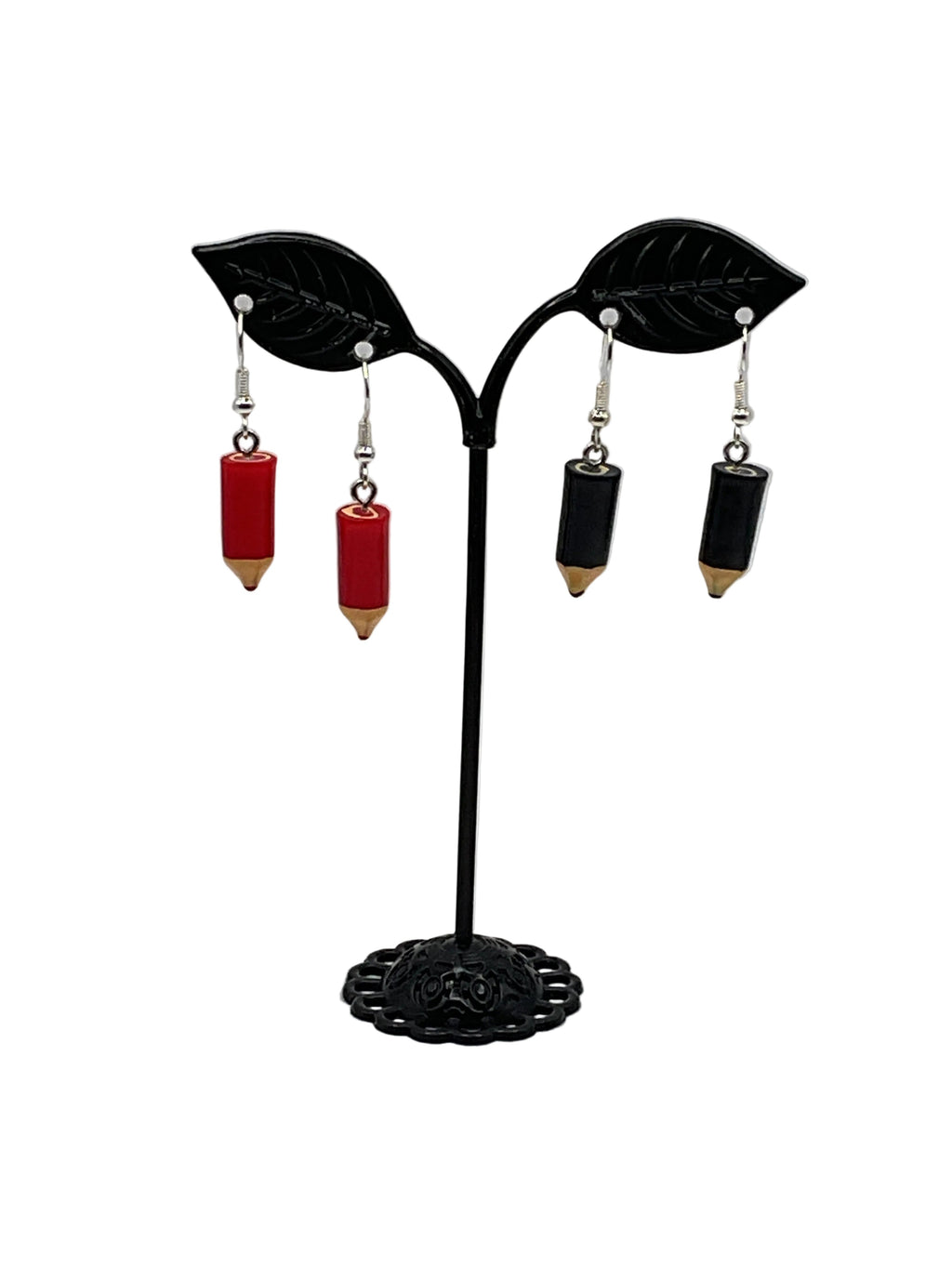 Tiny Colorful Pencil Earrings