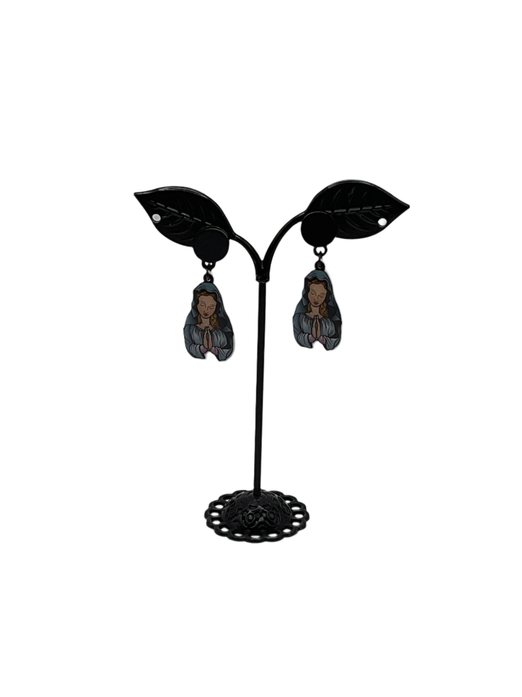 Virgin Mary Earrings 2