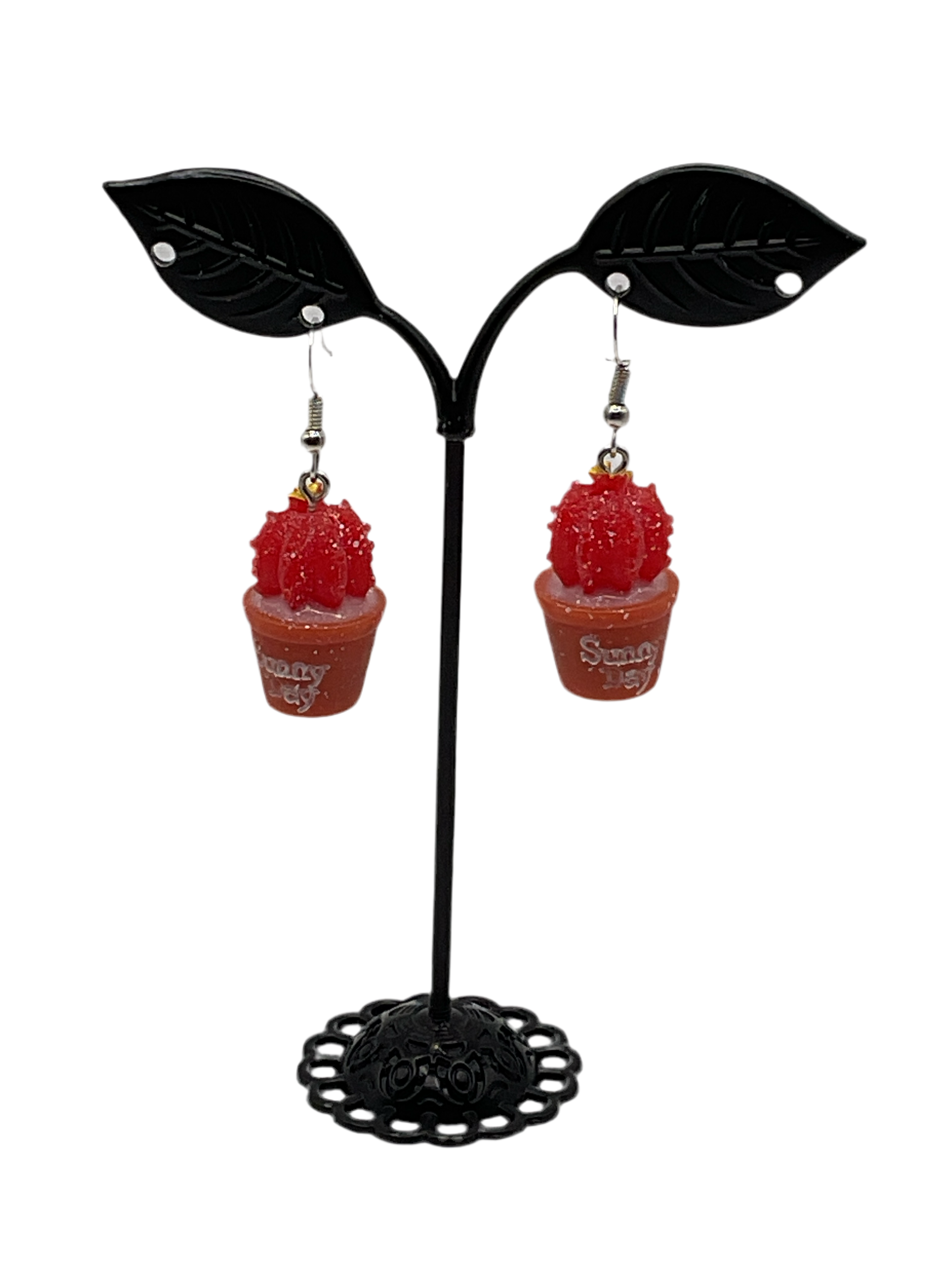 Cactus earrings 5
