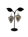 Silver Arrowhead Earrings