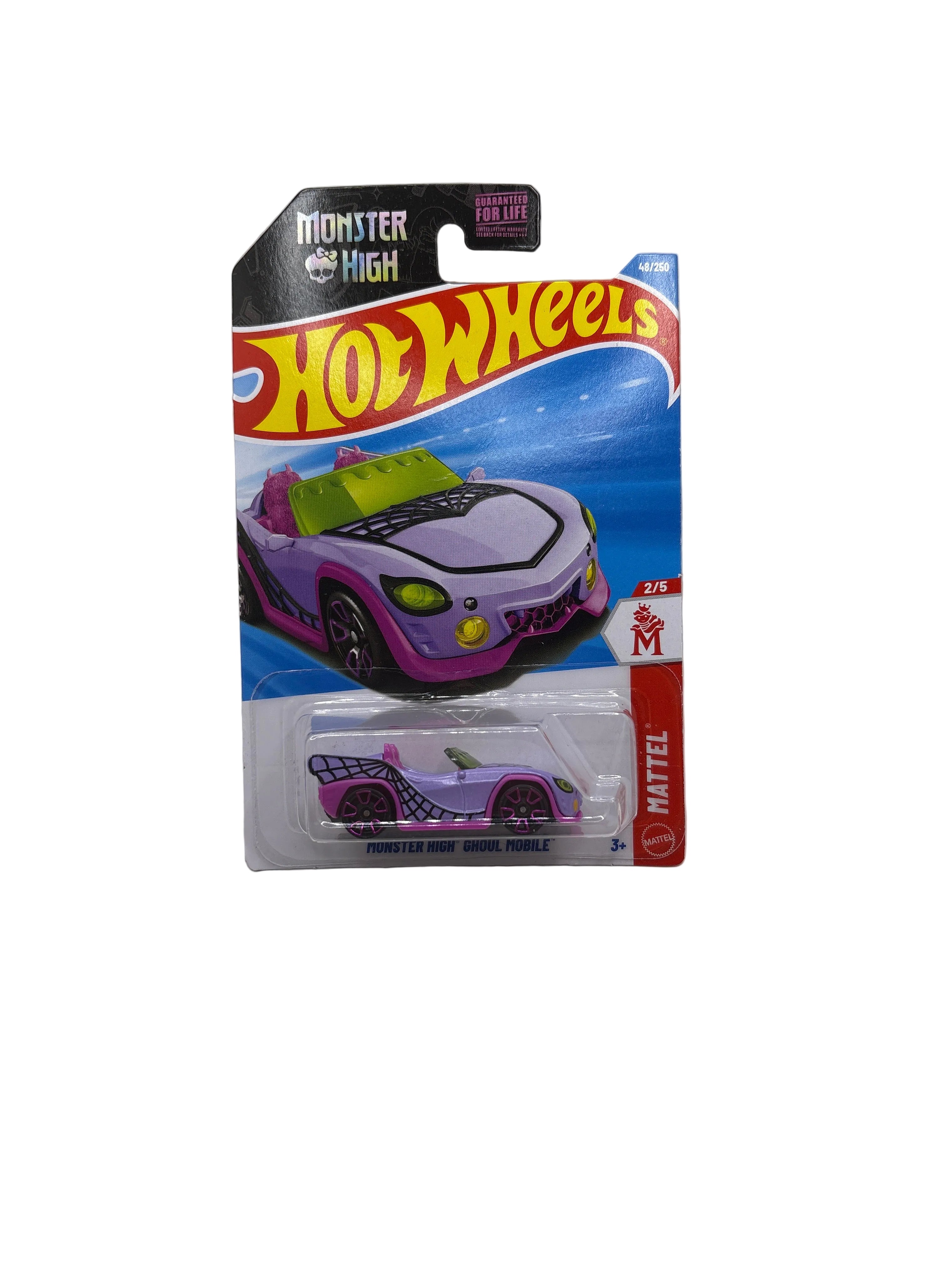 Hot Wheels Monster High Ghoul Mobile Diecast purple
