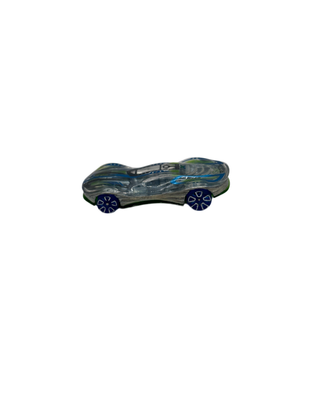 Hot Wheels Clear Speeder Diecast silver