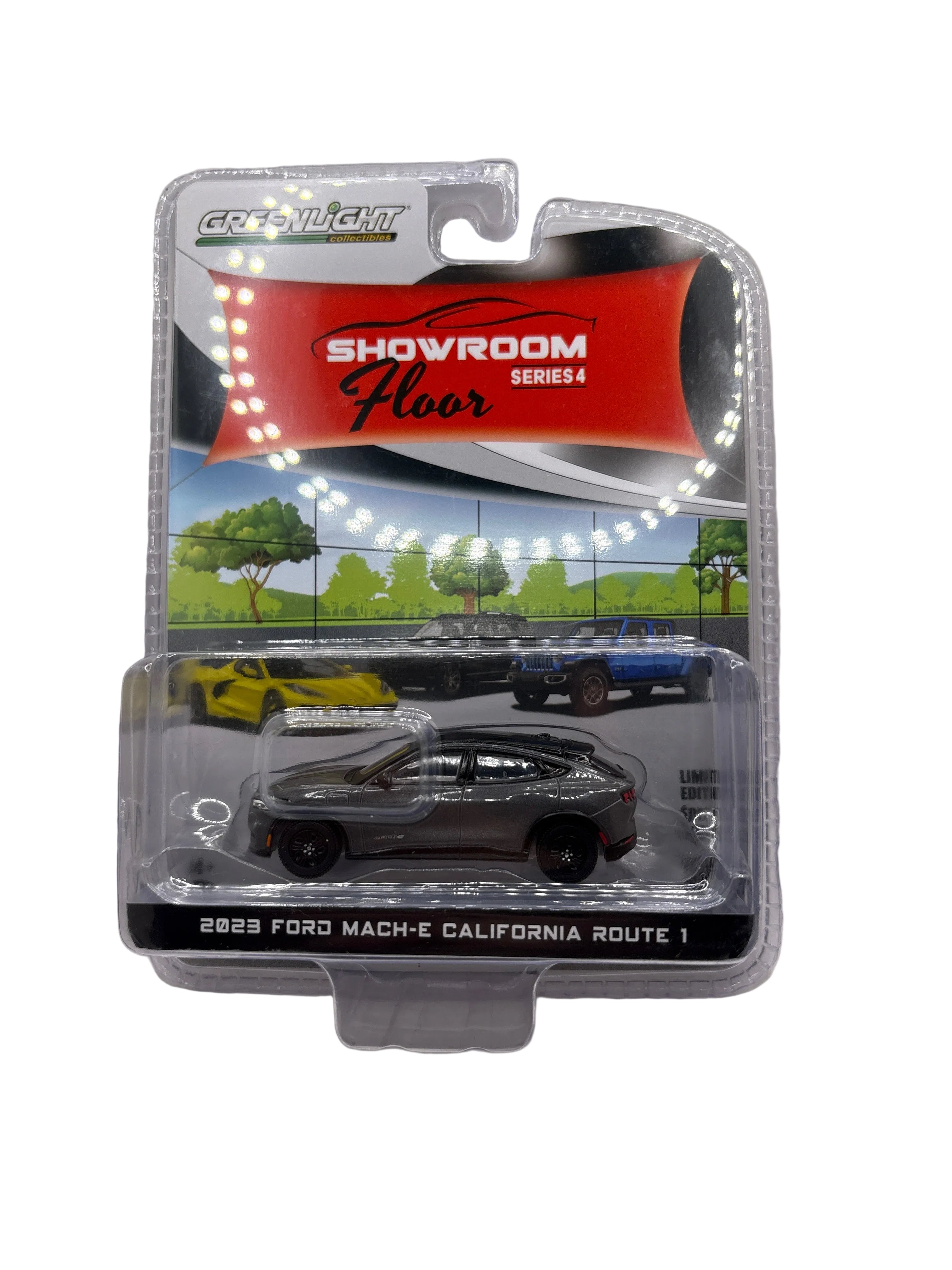 Greenlight 2023 Ford Mach-E California Route 1 Diecast gray