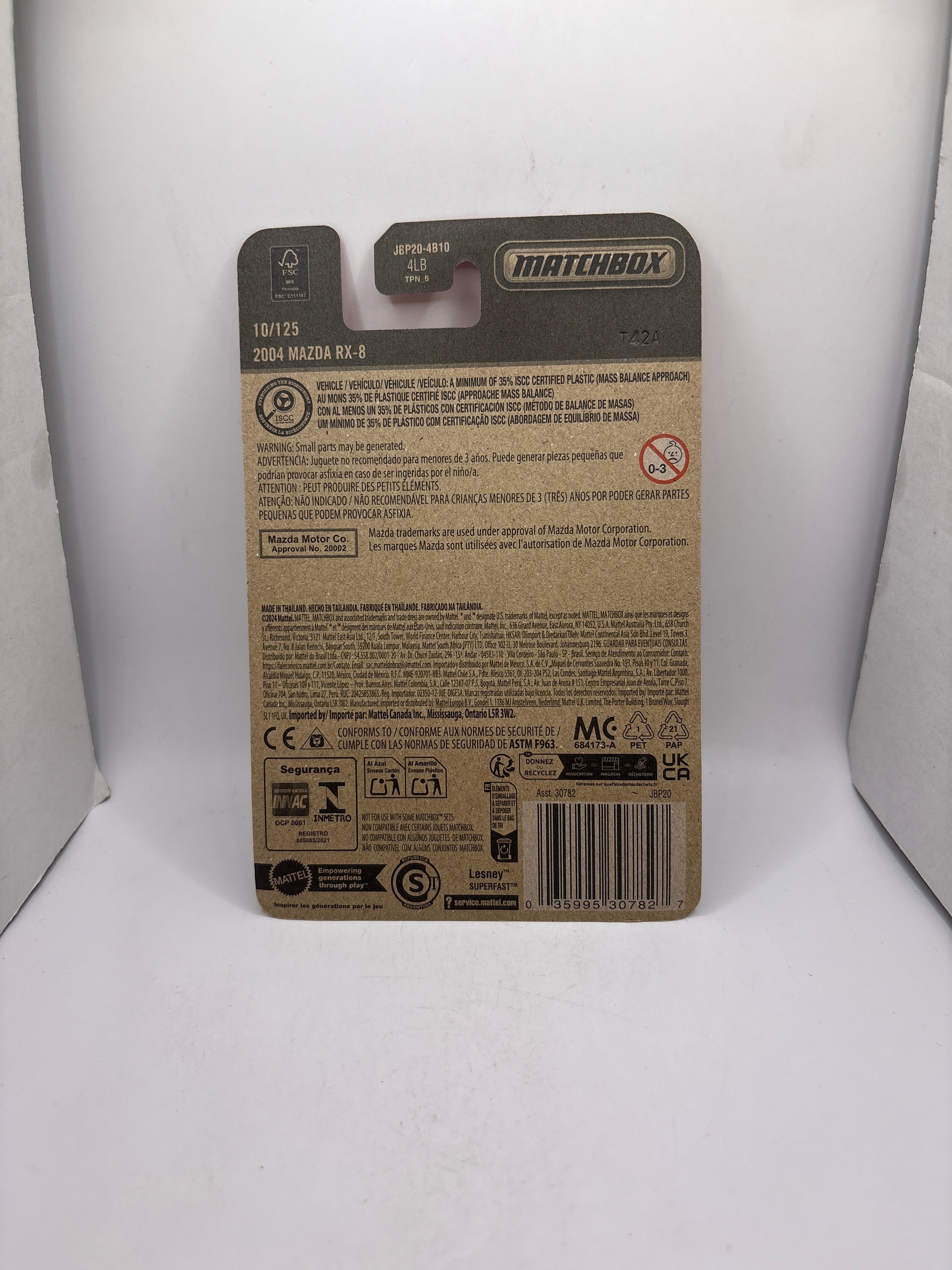 Matchbox 2004 Mazda RX-8 Diecast