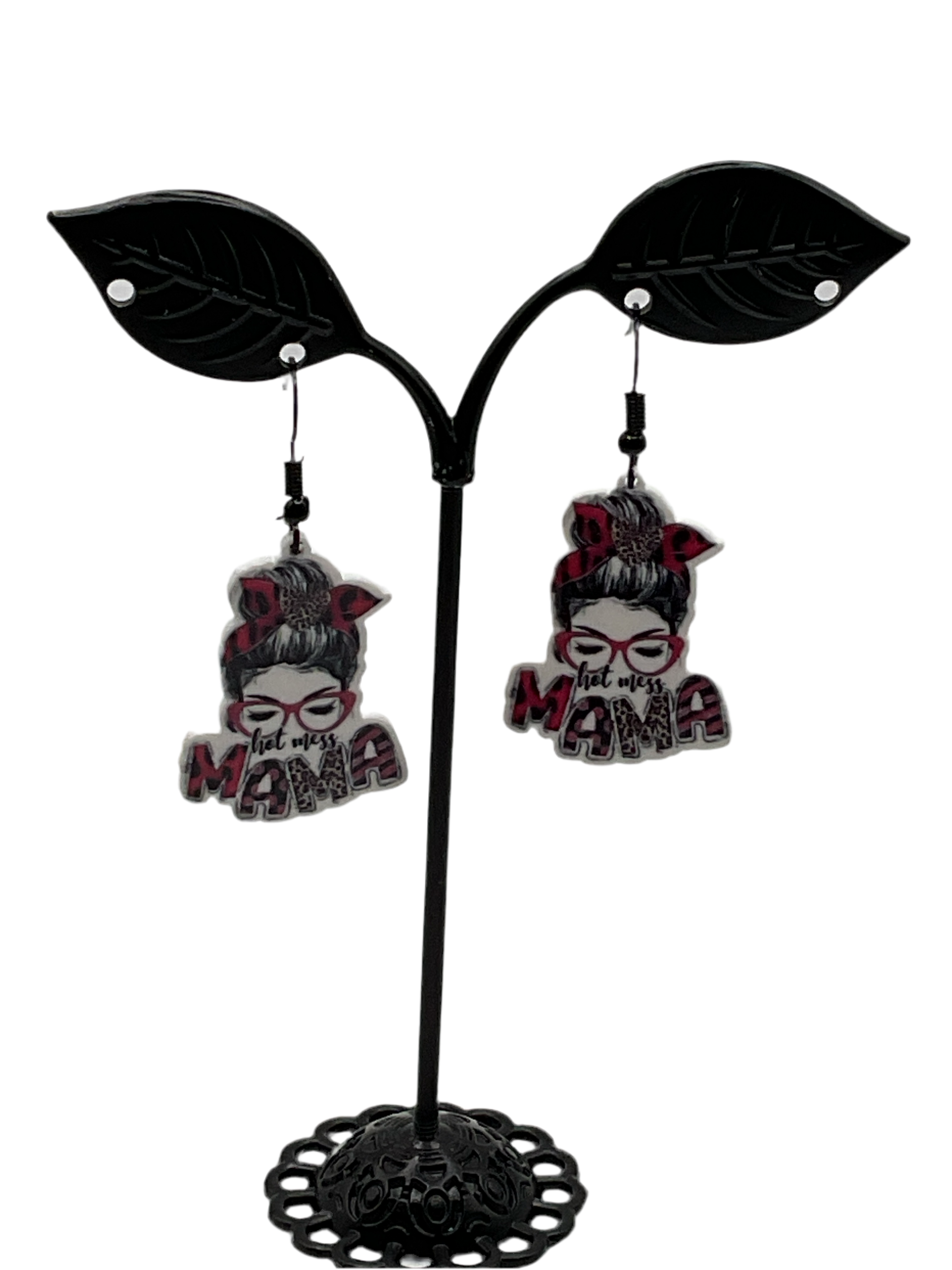 Mom Life Earrings