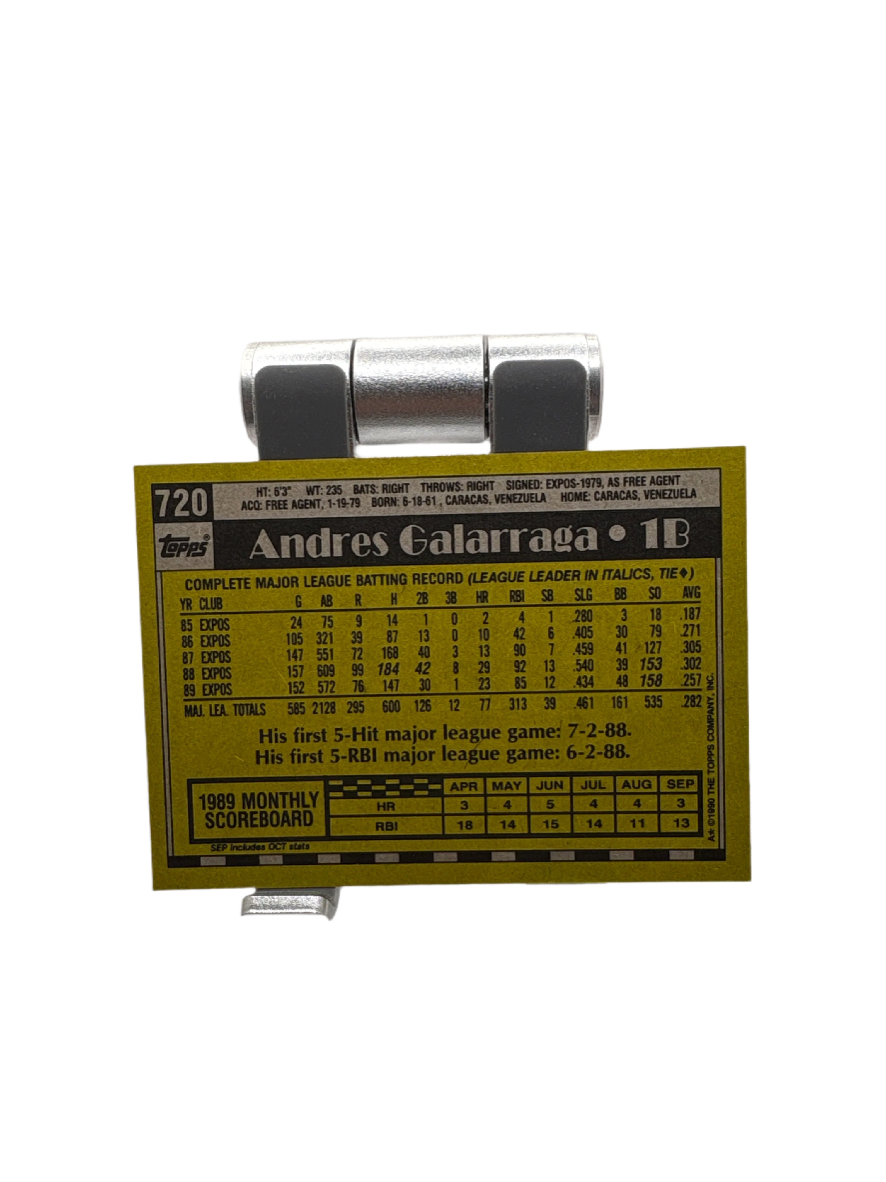 Topps Andres Galarraga