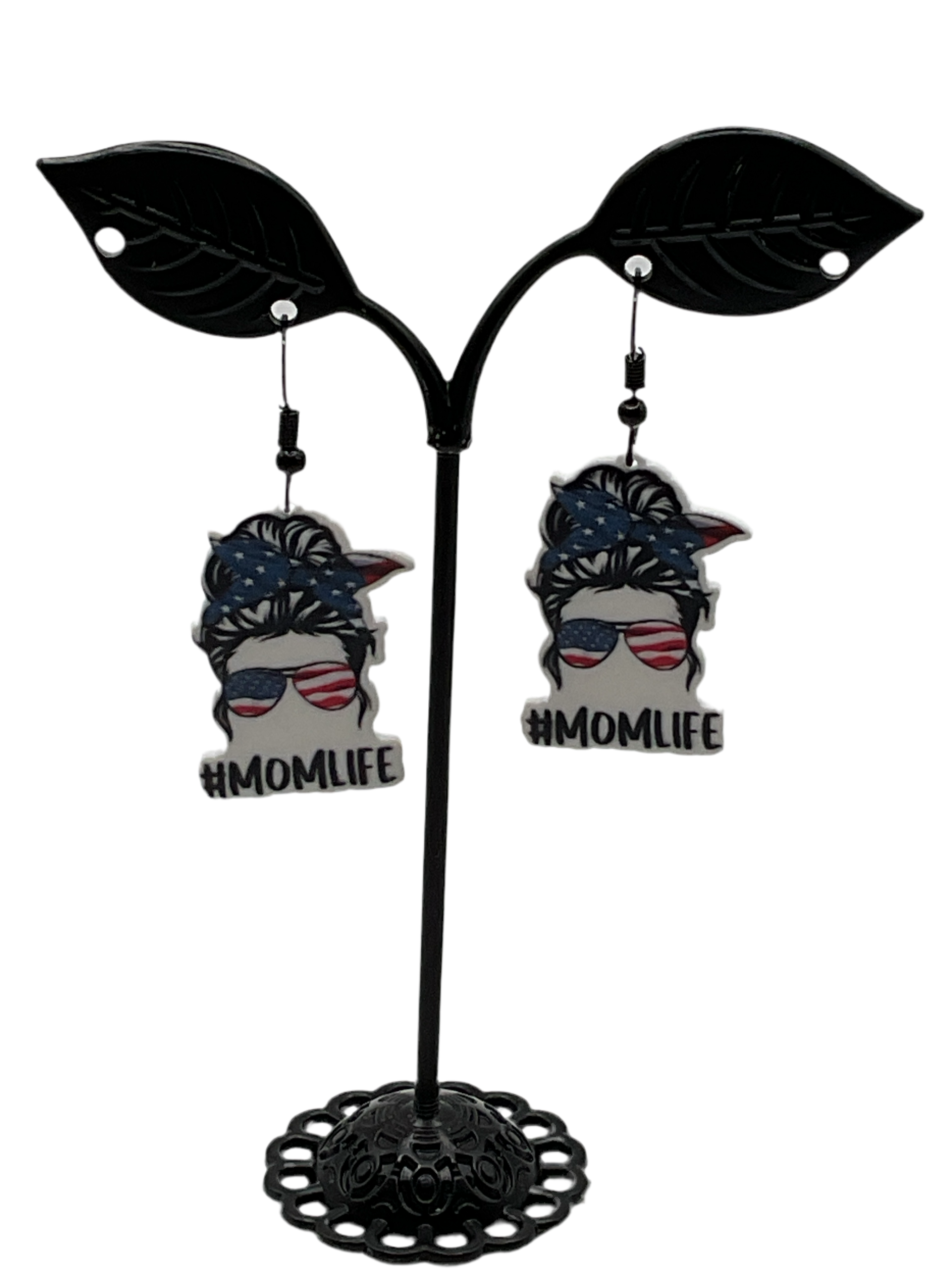 Mom Life Earrings