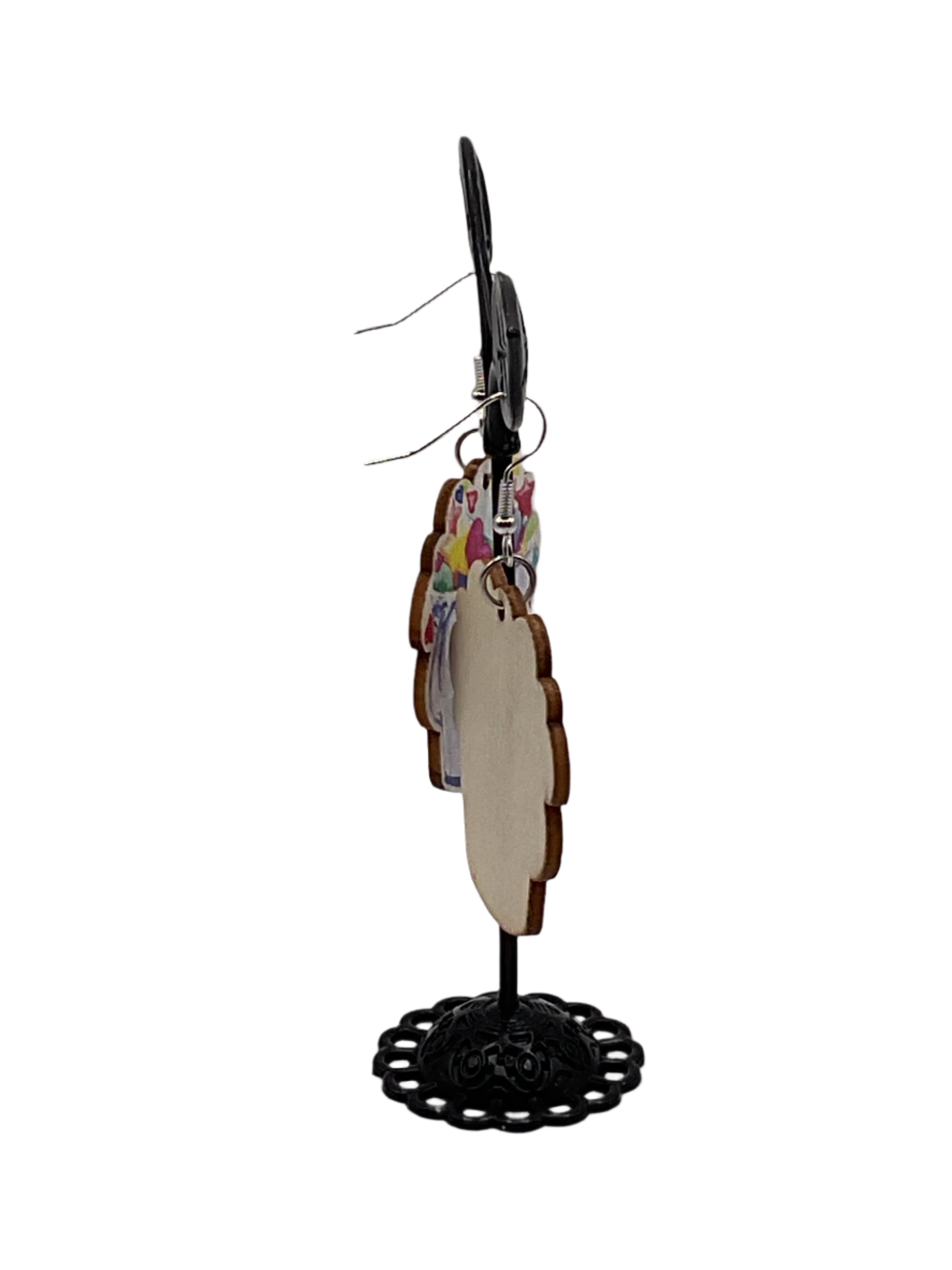 Bucket earrings