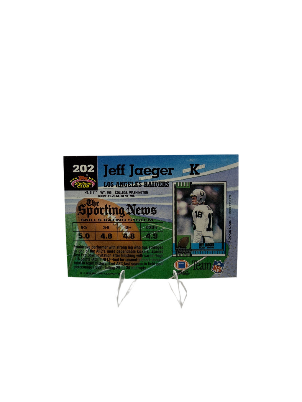Topps Jeff Jaeger
