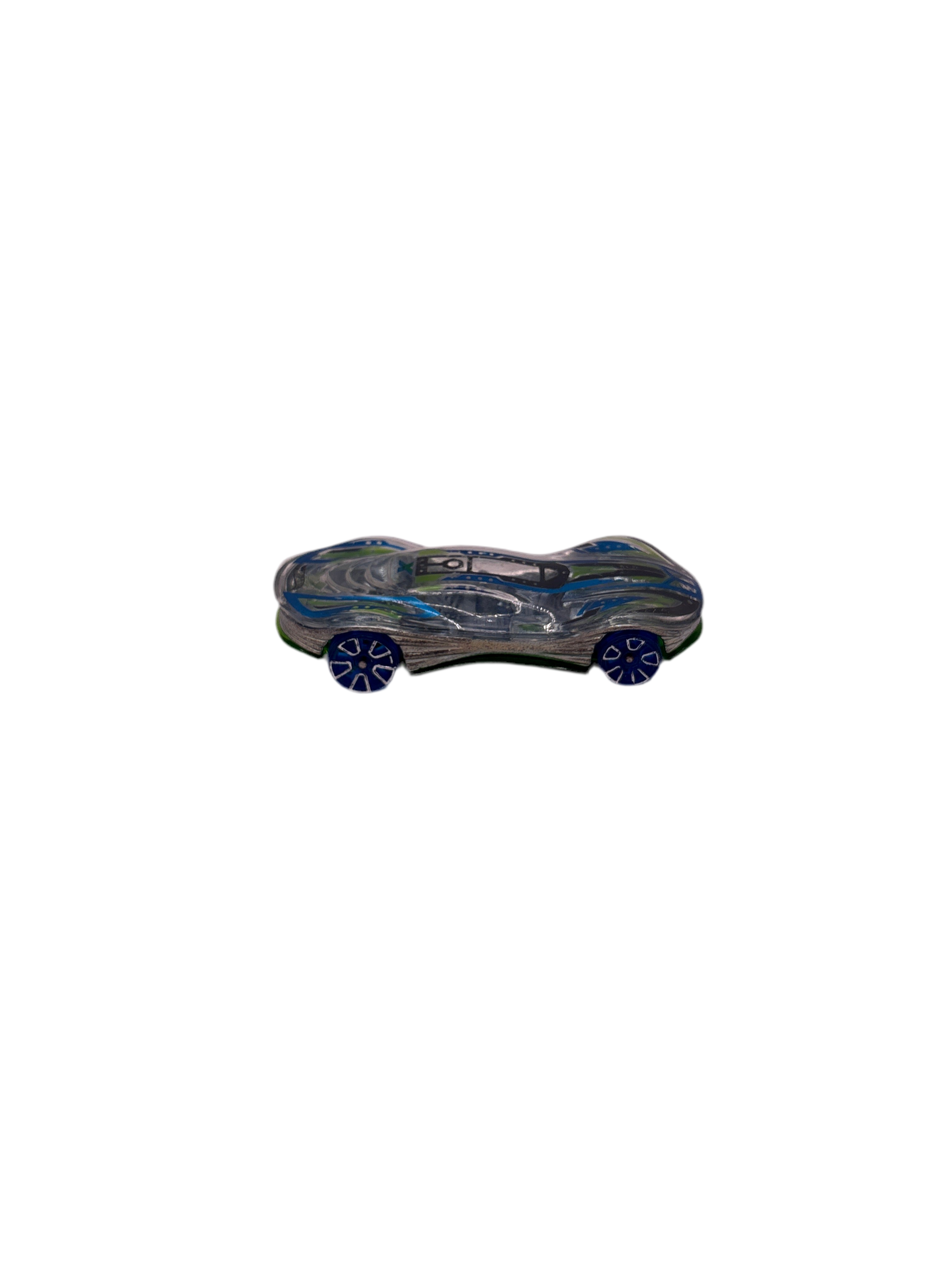 Hot Wheels Clear Speeder Diecast silver
