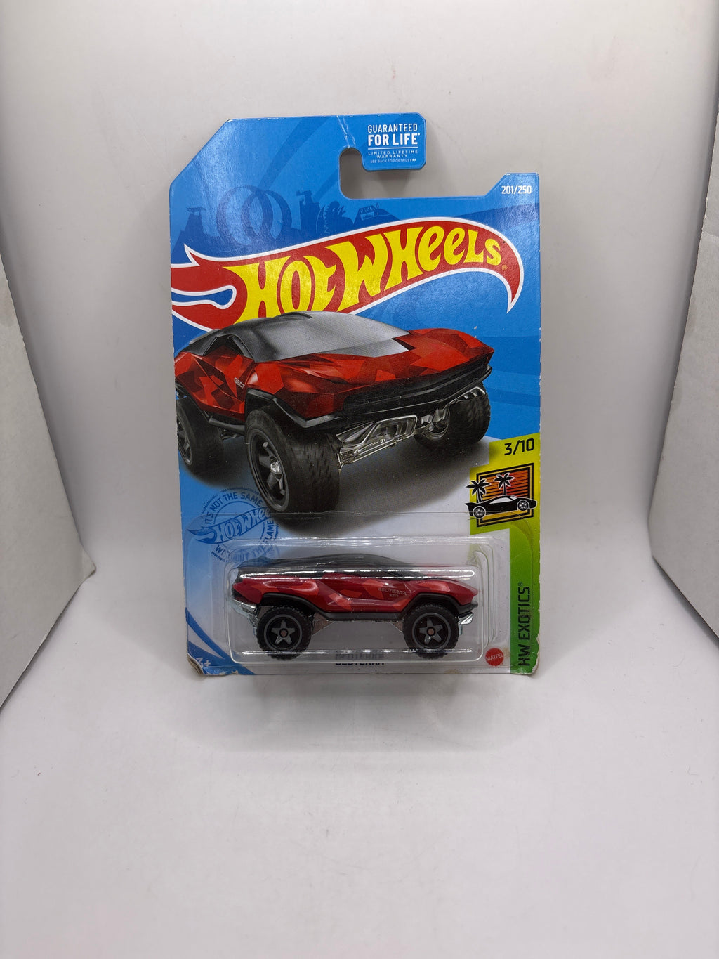 Hot Wheels Geoterra Diecast red