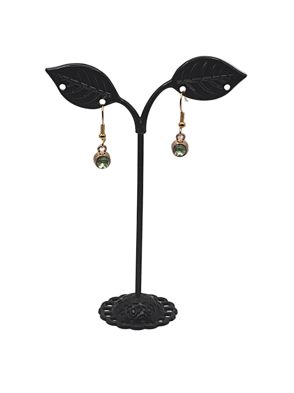 Crystal and Crosses Earrings