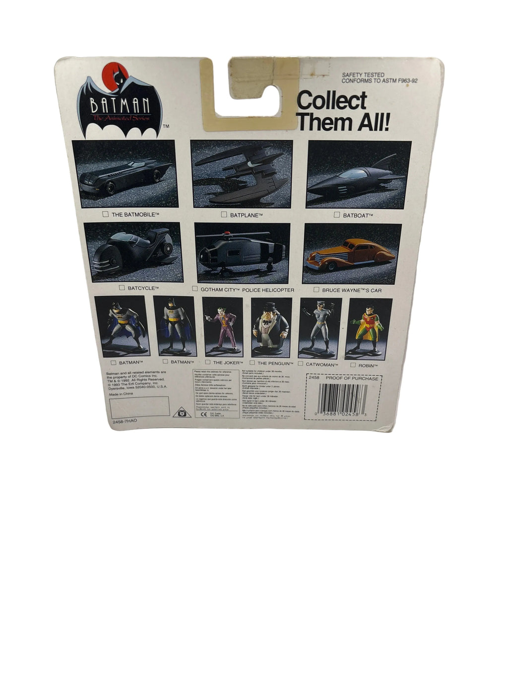 Ertl Bruce Wayne’s Car Diecast