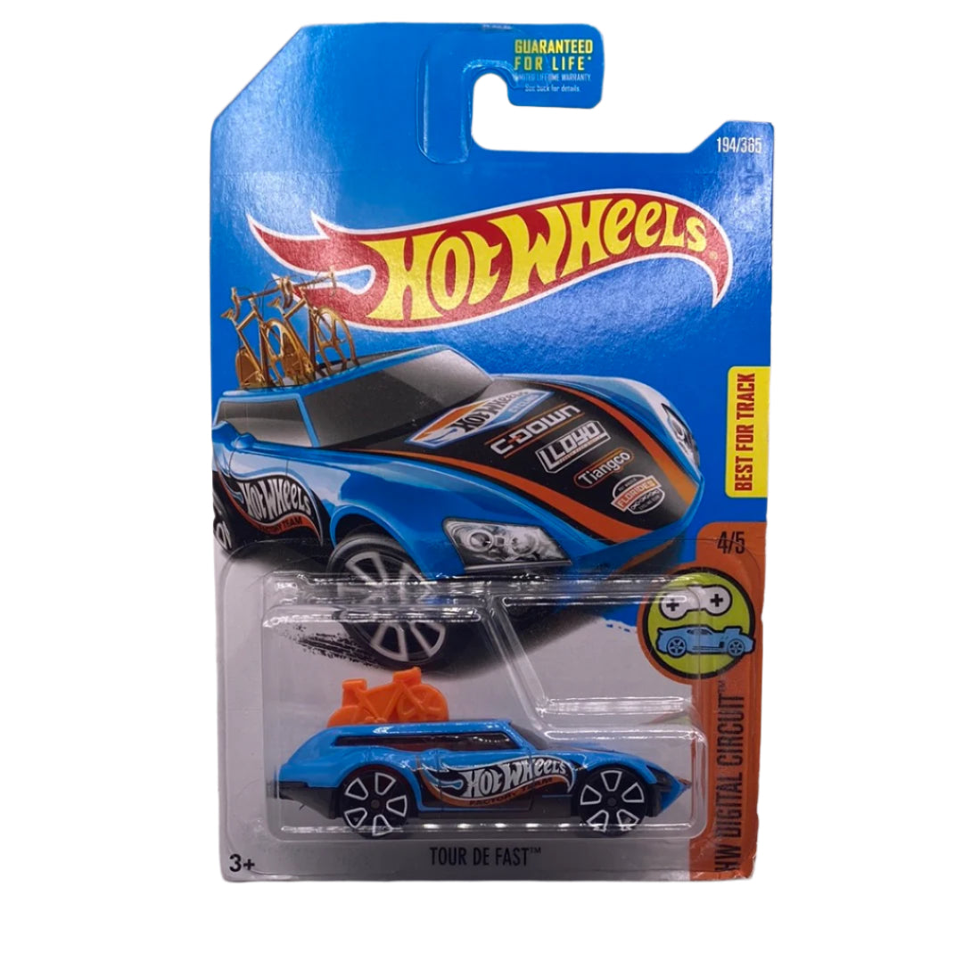 Hot Wheels Tour De Fast Diecast blue