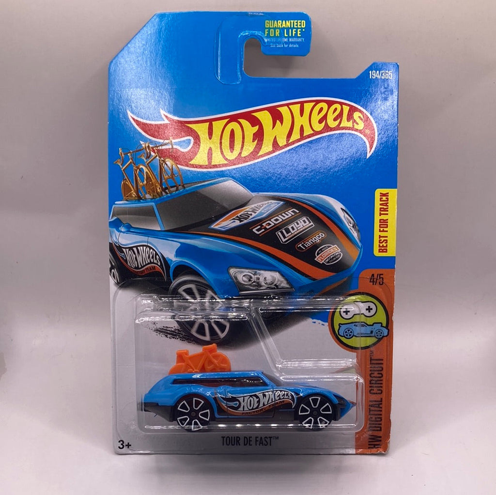 Hot Wheels Tour De Fast Diecast blue