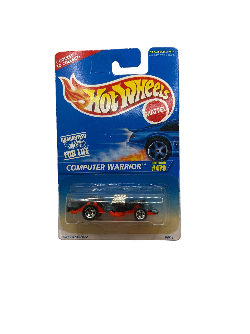 Hot Wheels Computer Warrior Diecast blue