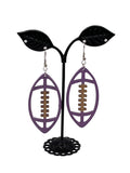 Football earrings 1