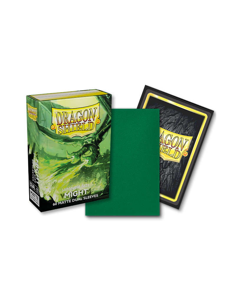 Dragon Shield: Japanese Size 60ct Sleeves - Might (Dual Matte)