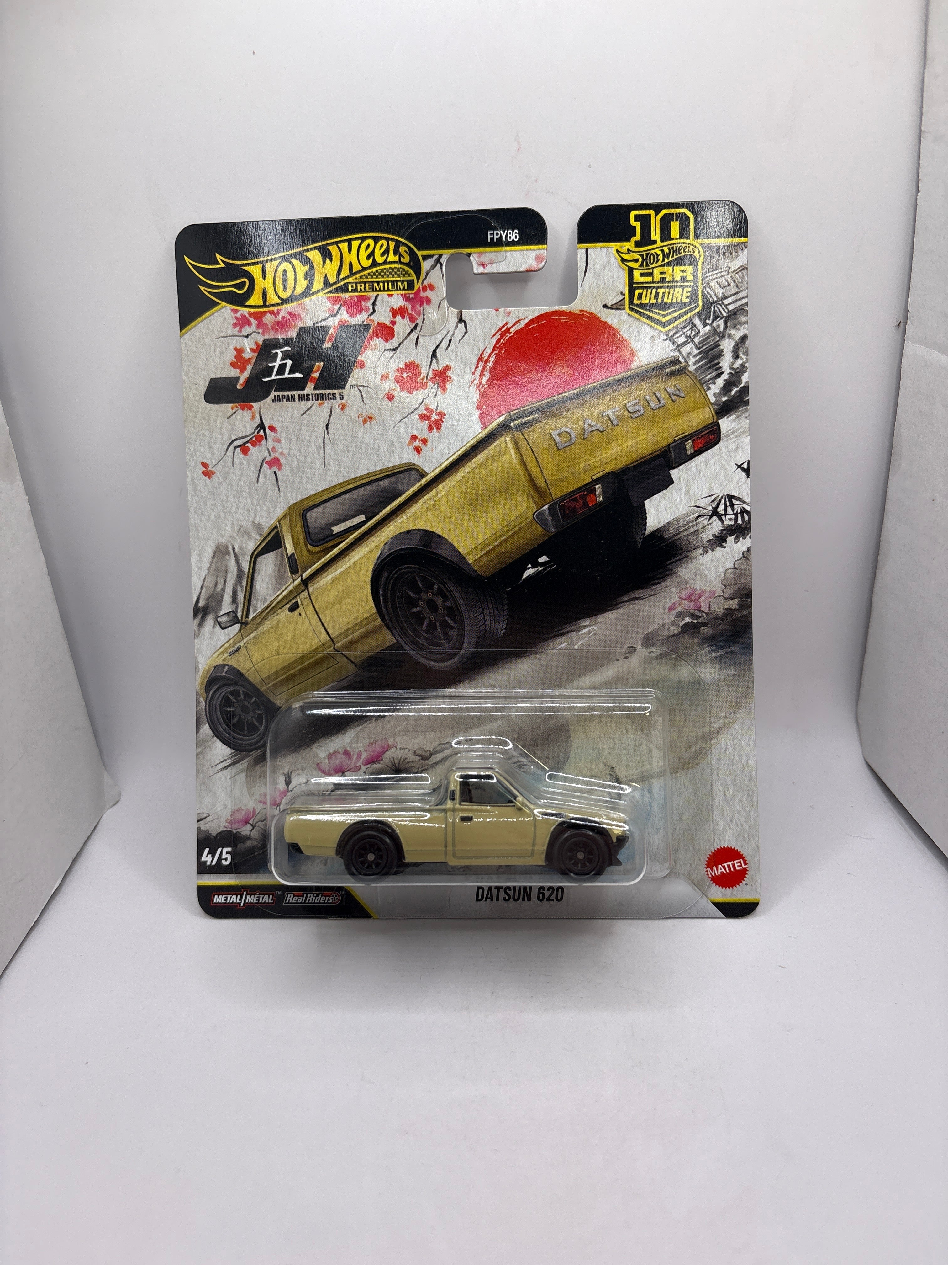 Hot Wheels Datsun 620 Diecast yellow