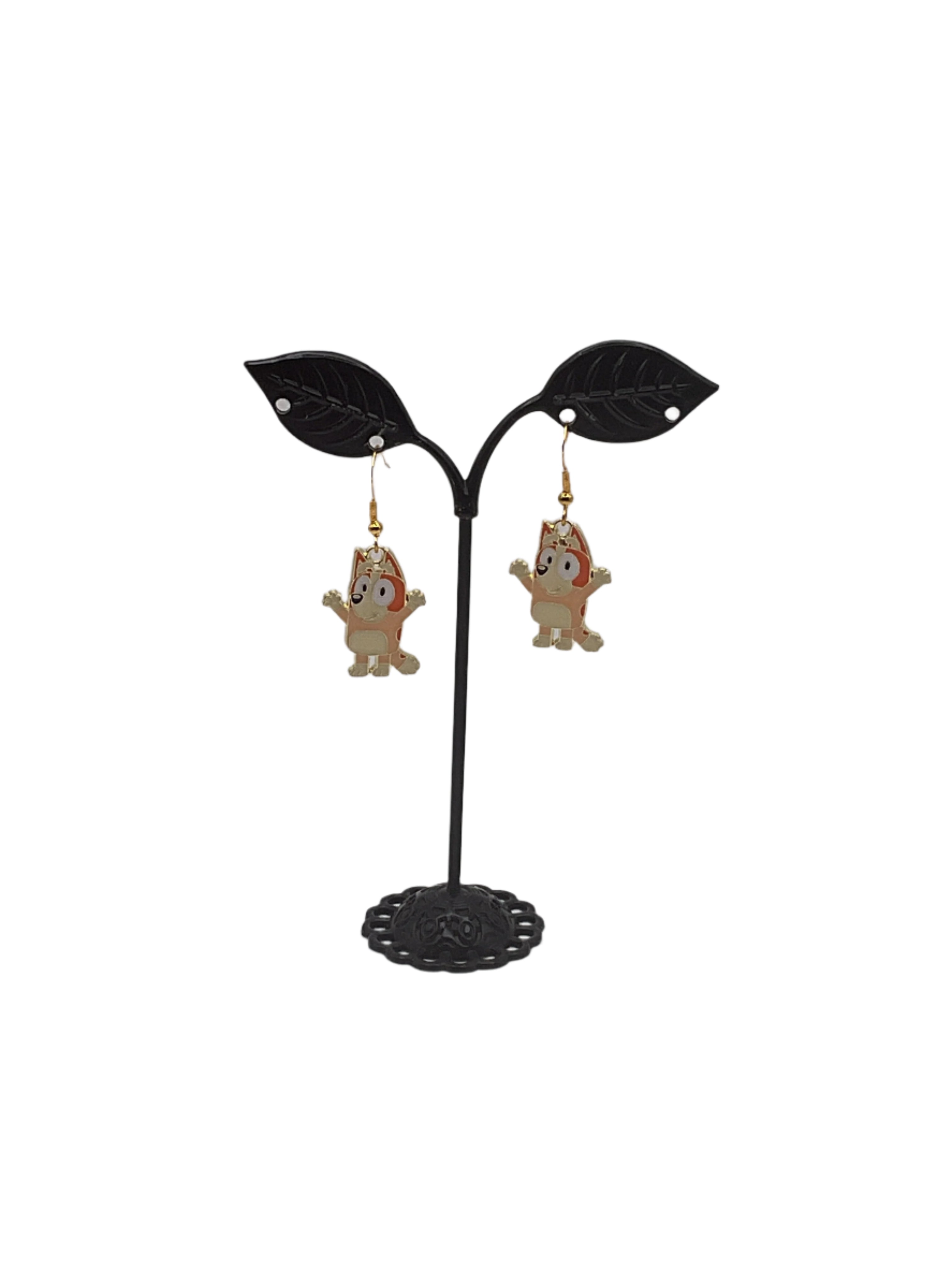 DOG EARRINGS 2