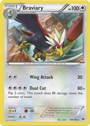 Braviary 130/162 - XY  BREAKthrough