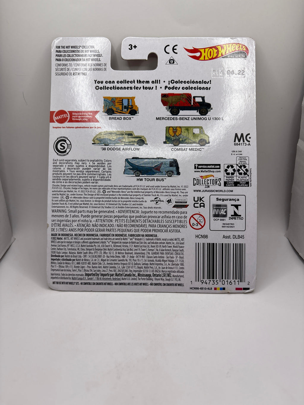 Hot Wheels Bread Box Diecast