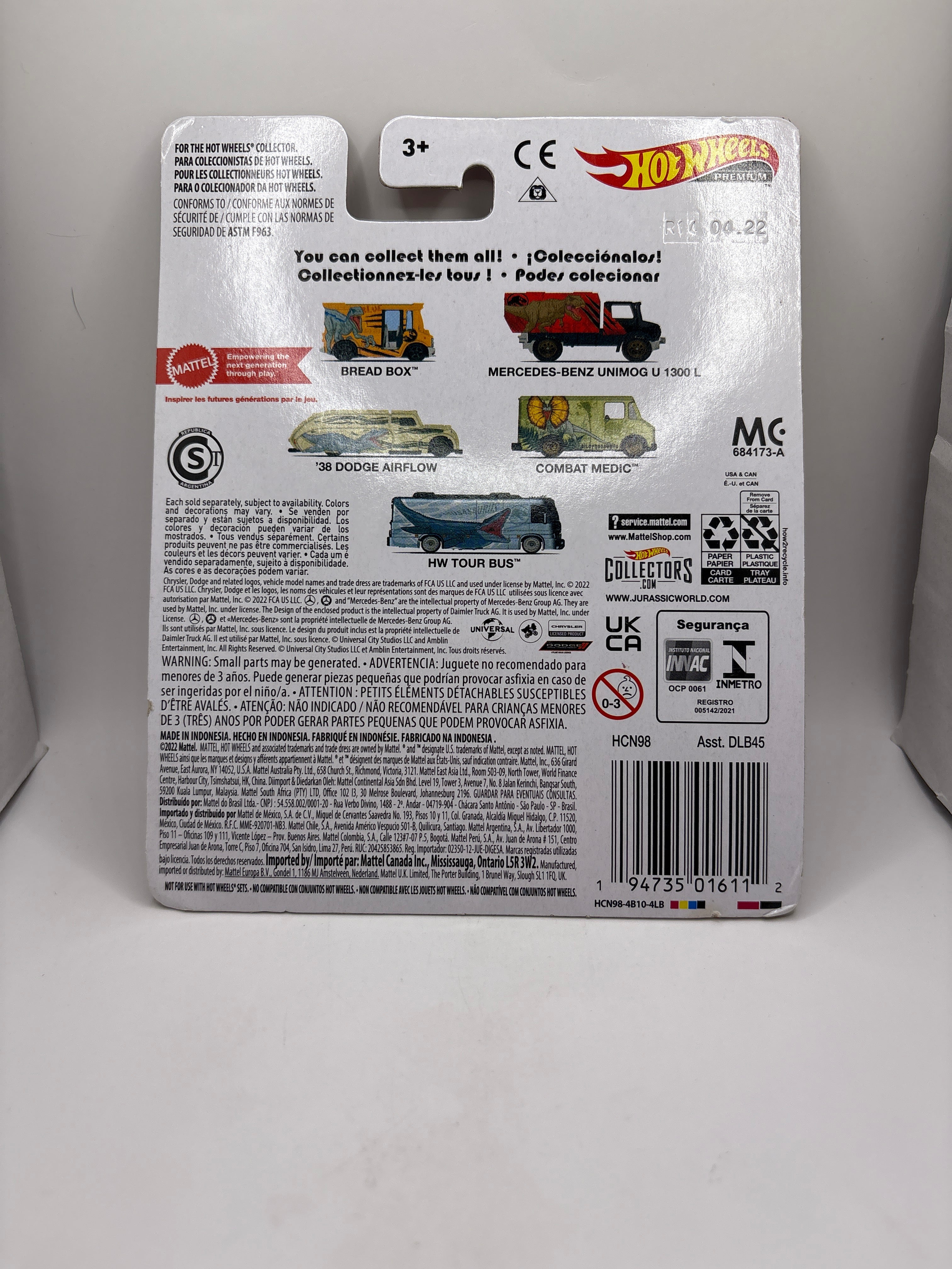 Hot Wheels Bread Box Diecast