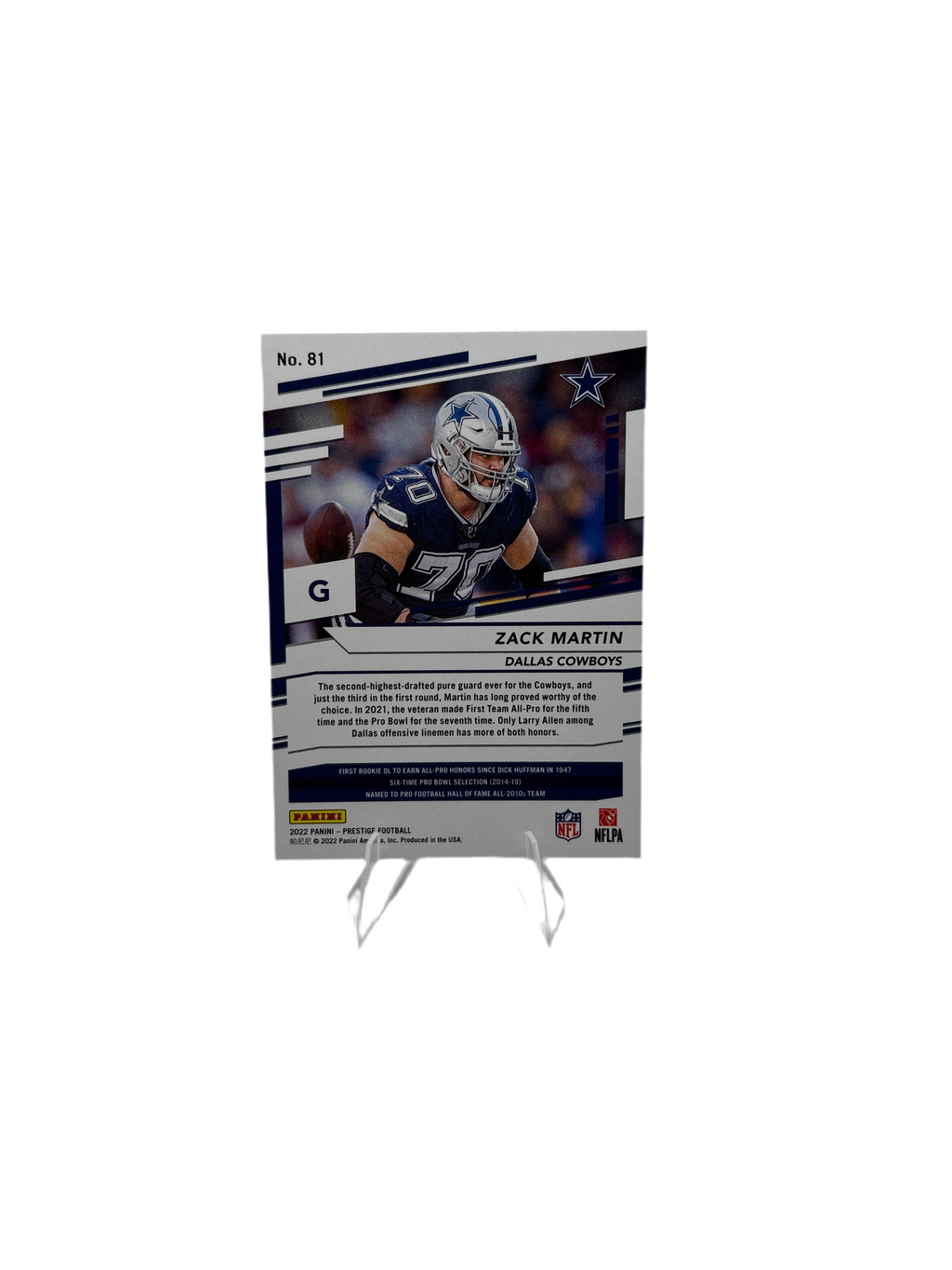 Prestige Zack Martin