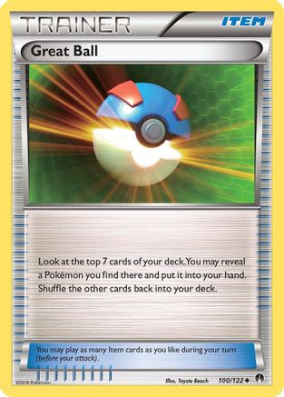 Great Ball 100/122 - XY  BREAKpoint