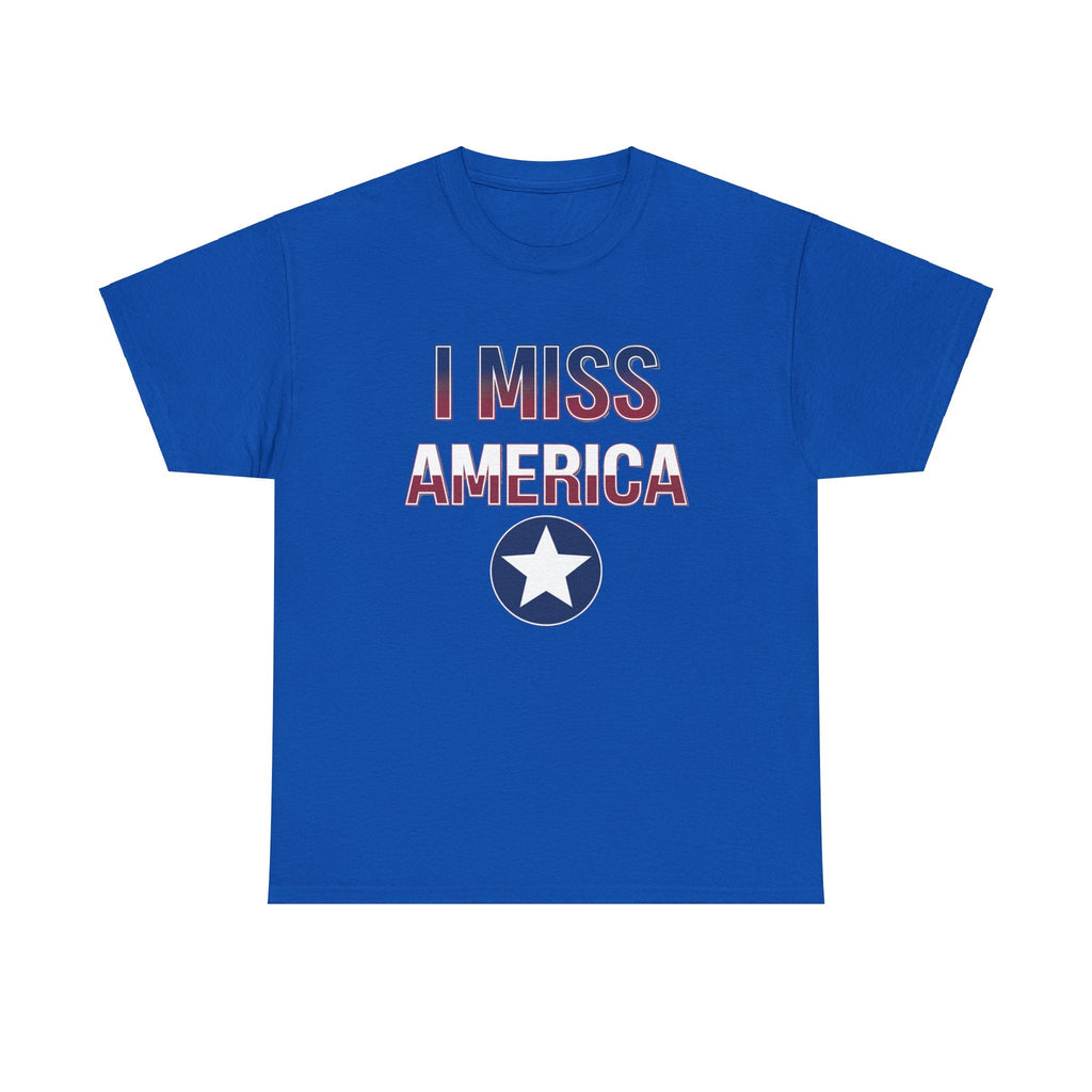 "I Miss America" Star Unisex Heavy Cotton Tee