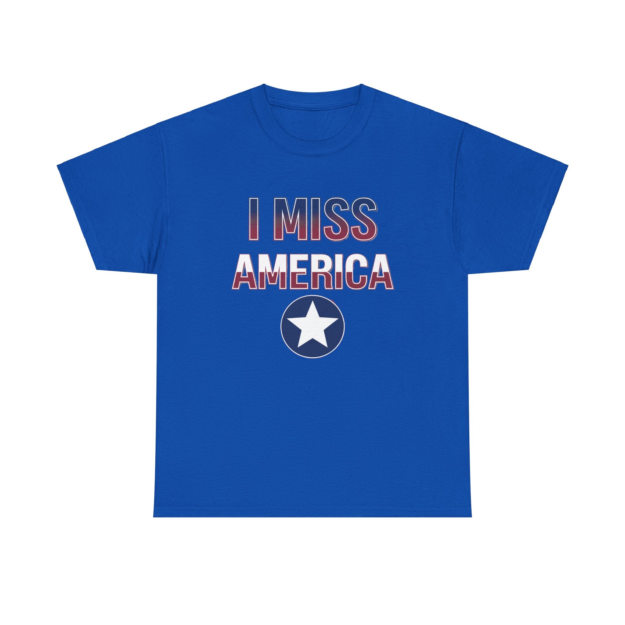 "I Miss America" Star Unisex Heavy Cotton Tee