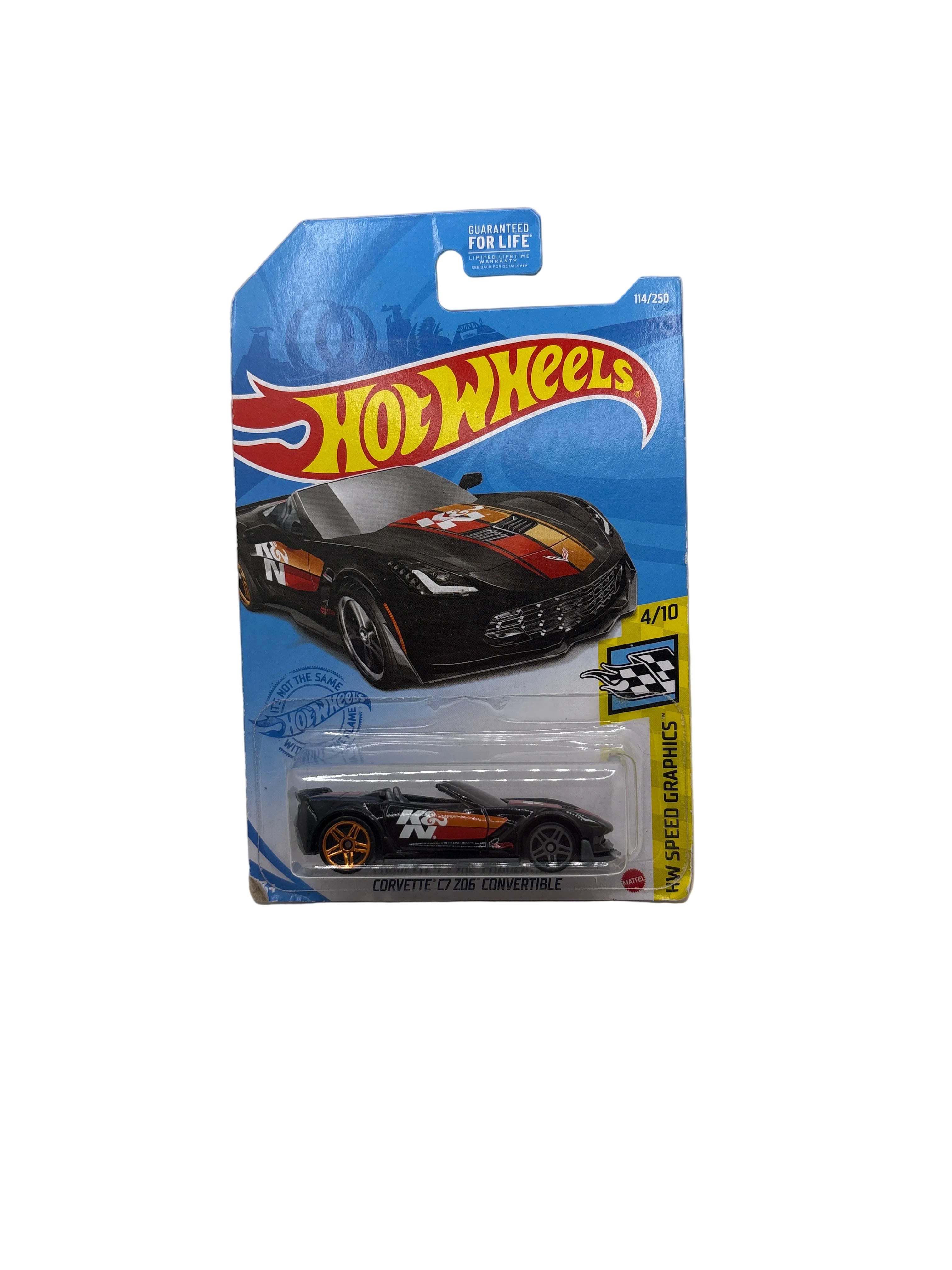 Hot Wheels Corvette C7 Z06 Convertible Diecast
