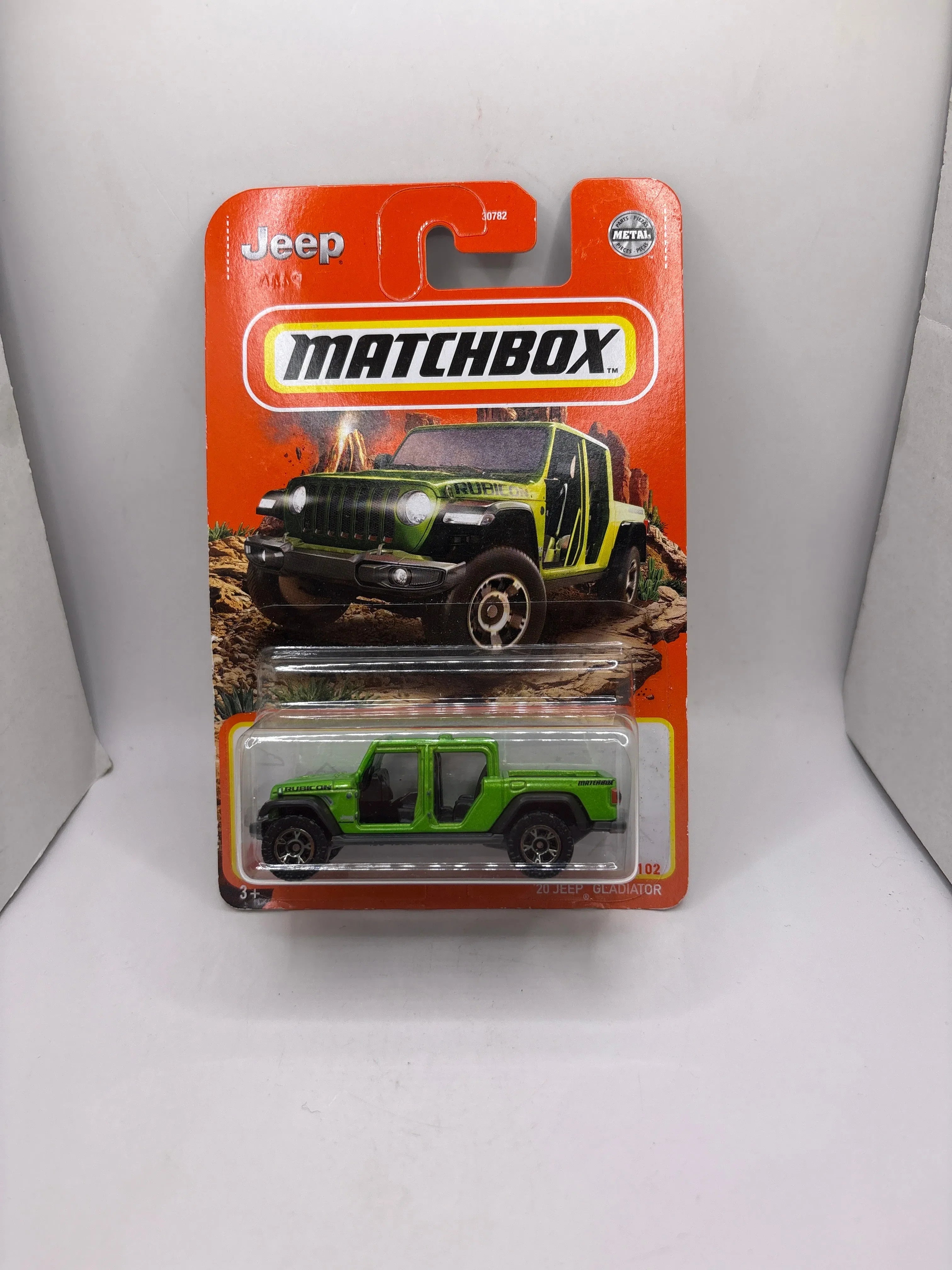 Matchbox 20 Jeep Gladiator Diecast green