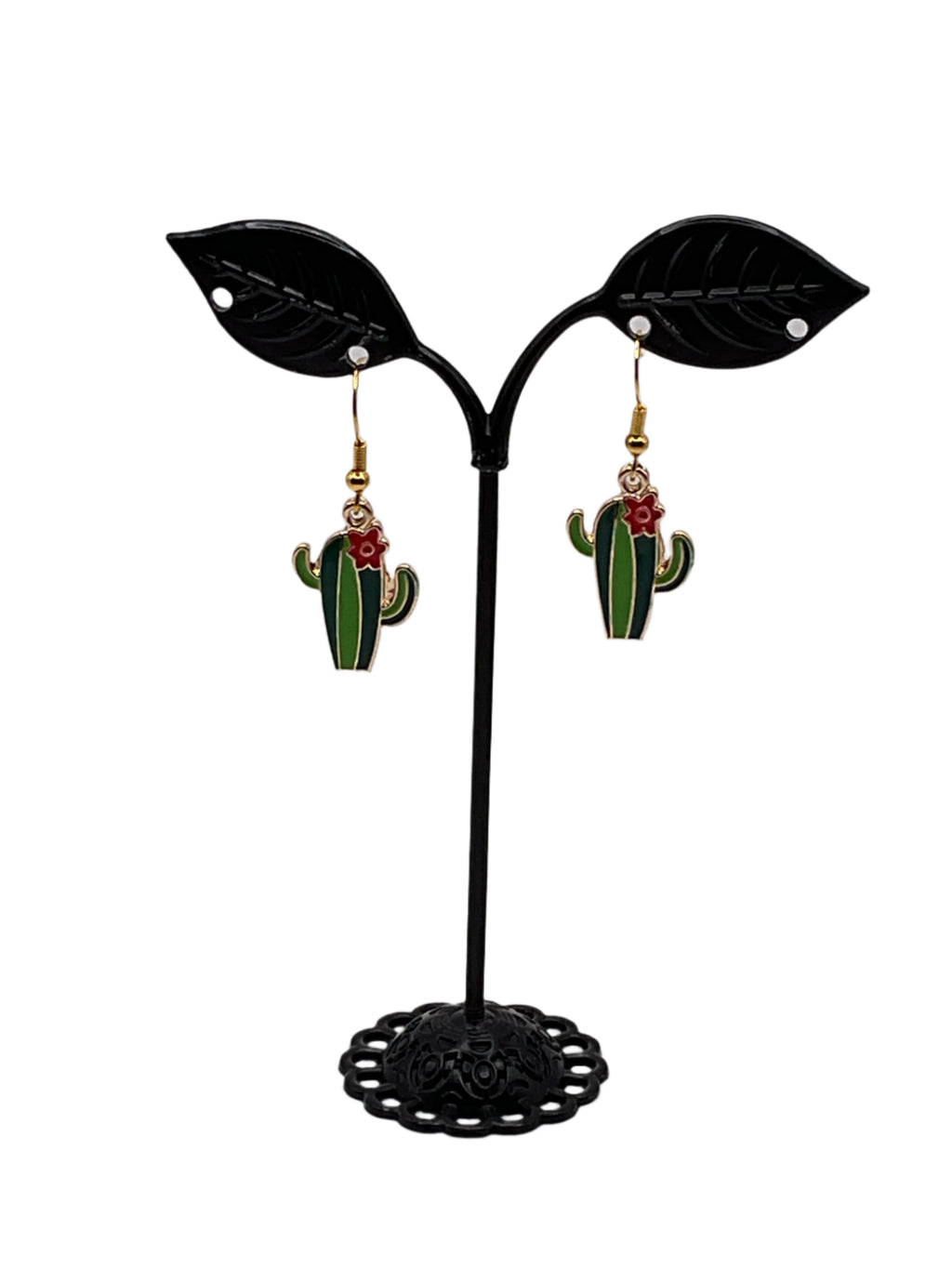 Cactus earrings 4
