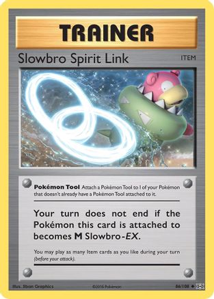 Slowbro Spirit Link 086/108 - XY  Evolutions