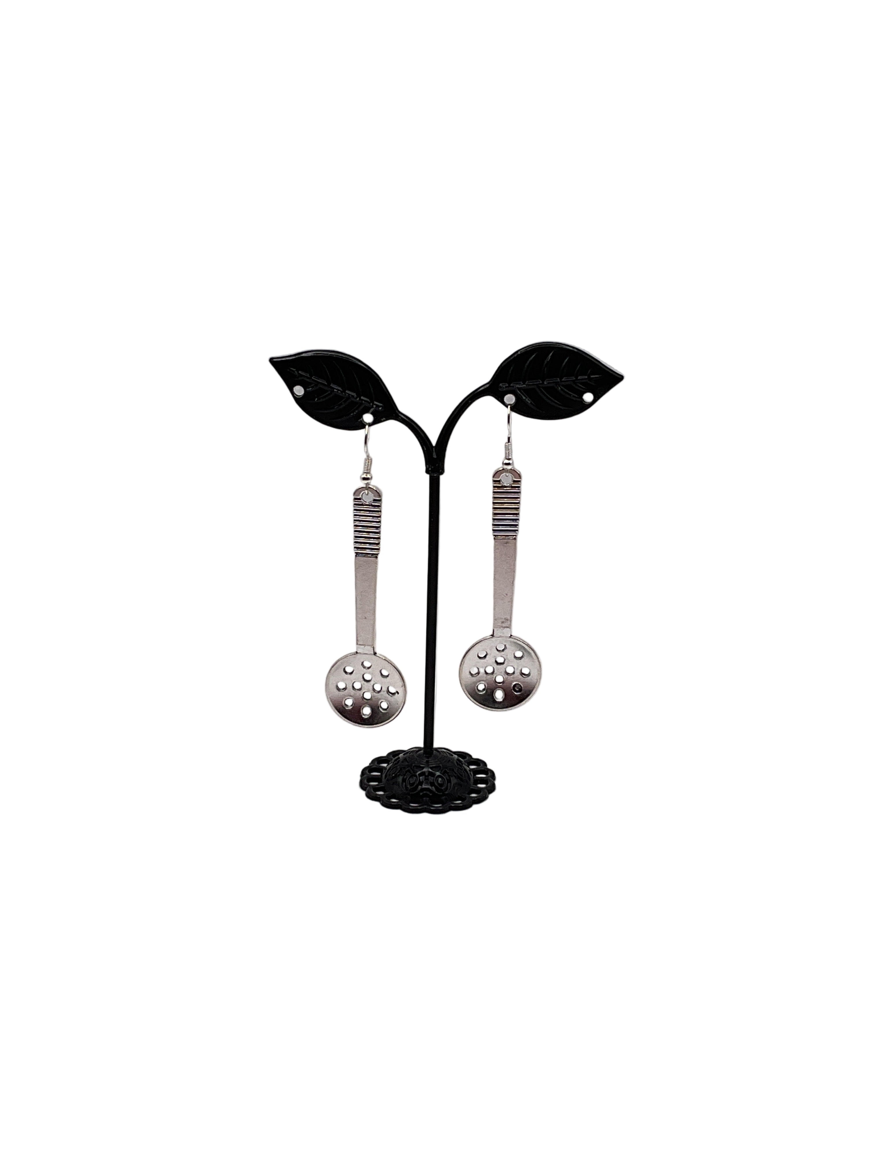 Utensil earrings