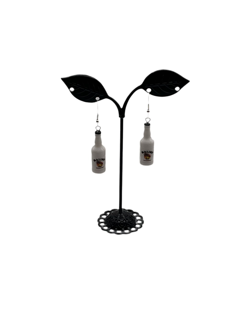 Malibu rum earrings