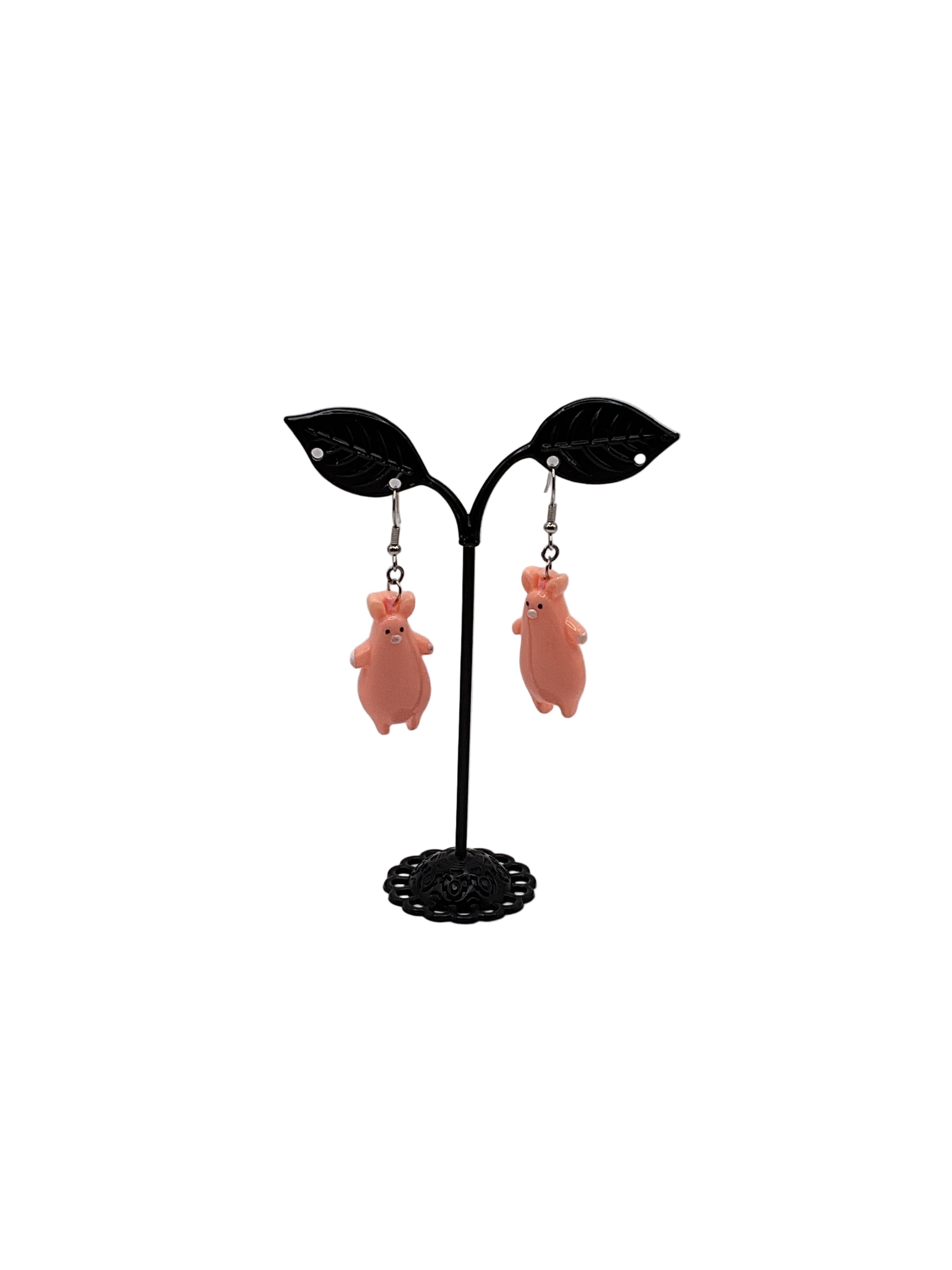 Pig earrings 2