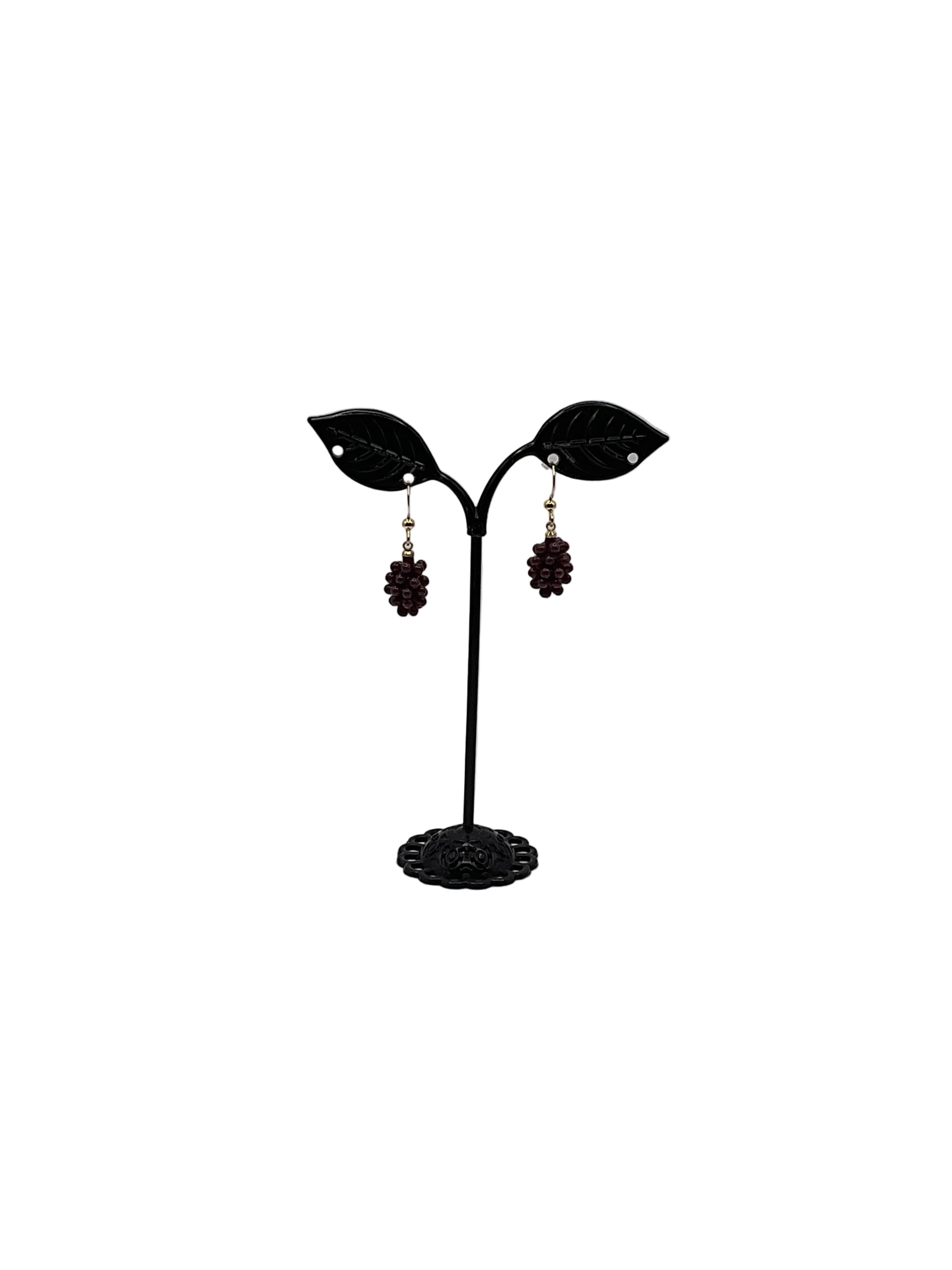 Grape Cluster Earrings